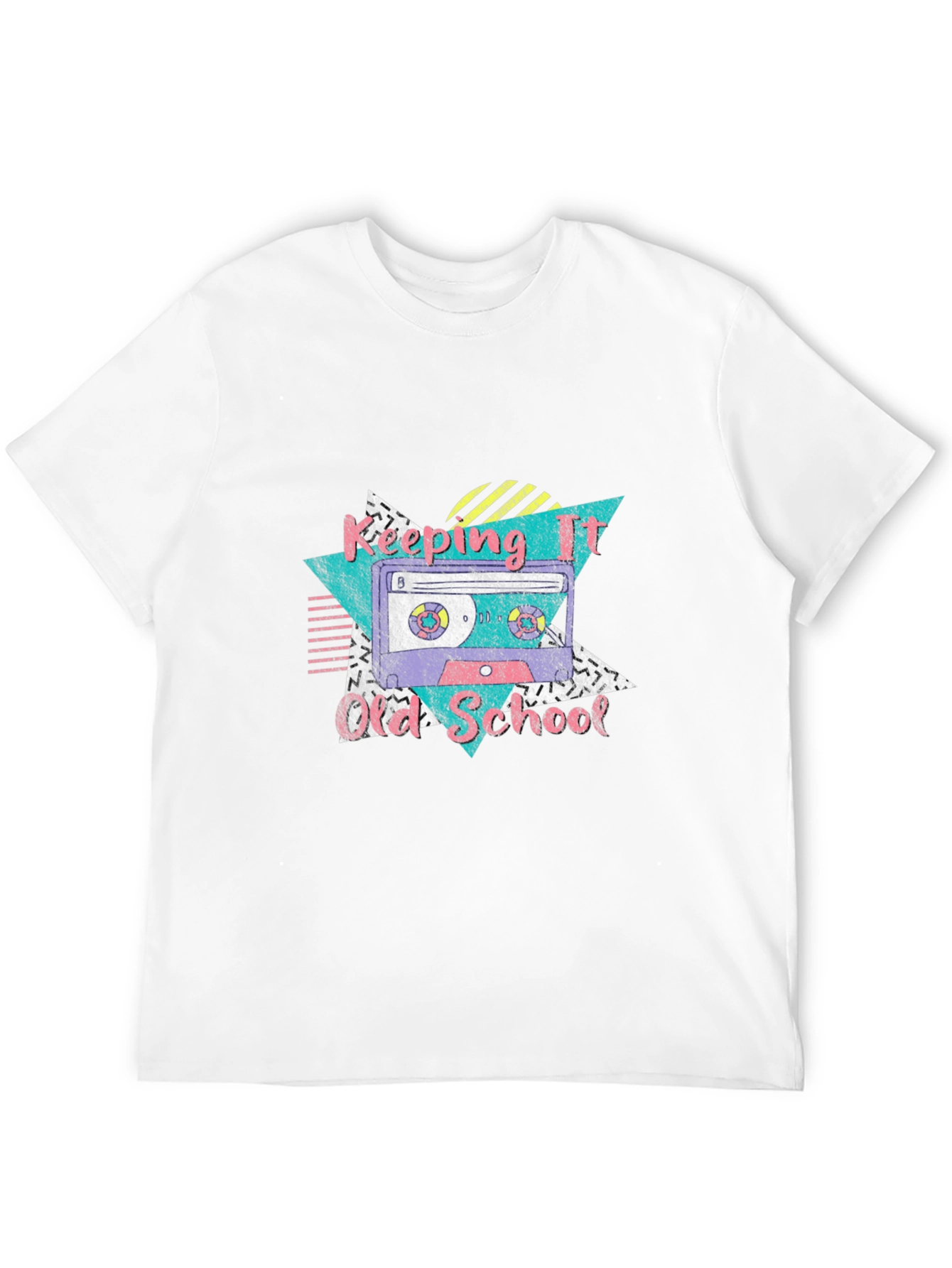 Retro Keeping It Old School Cassette Tape T-Shirt