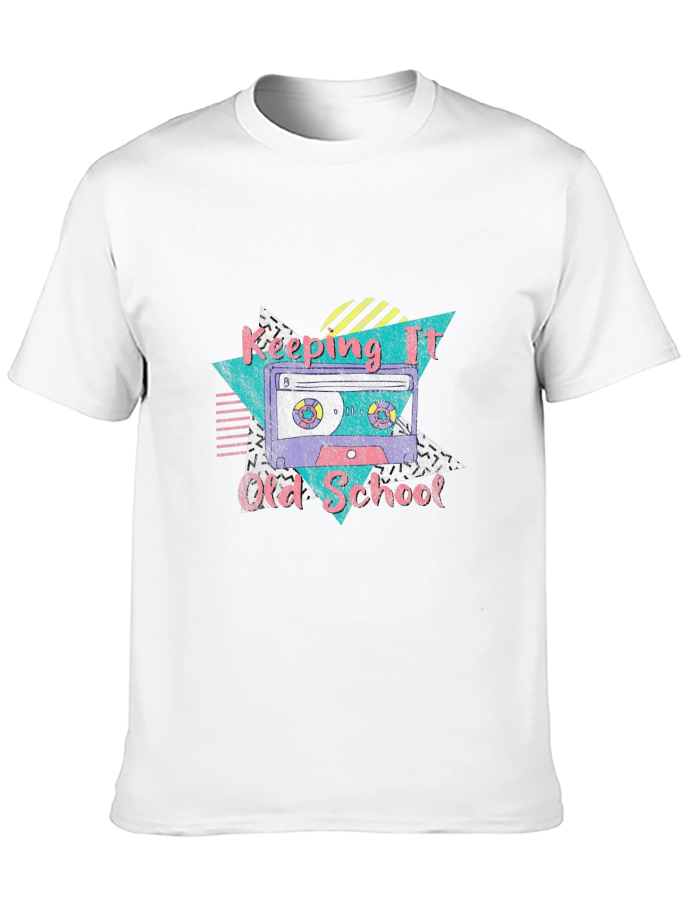 Retro Keeping It Old School Cassette Tape T-Shirt