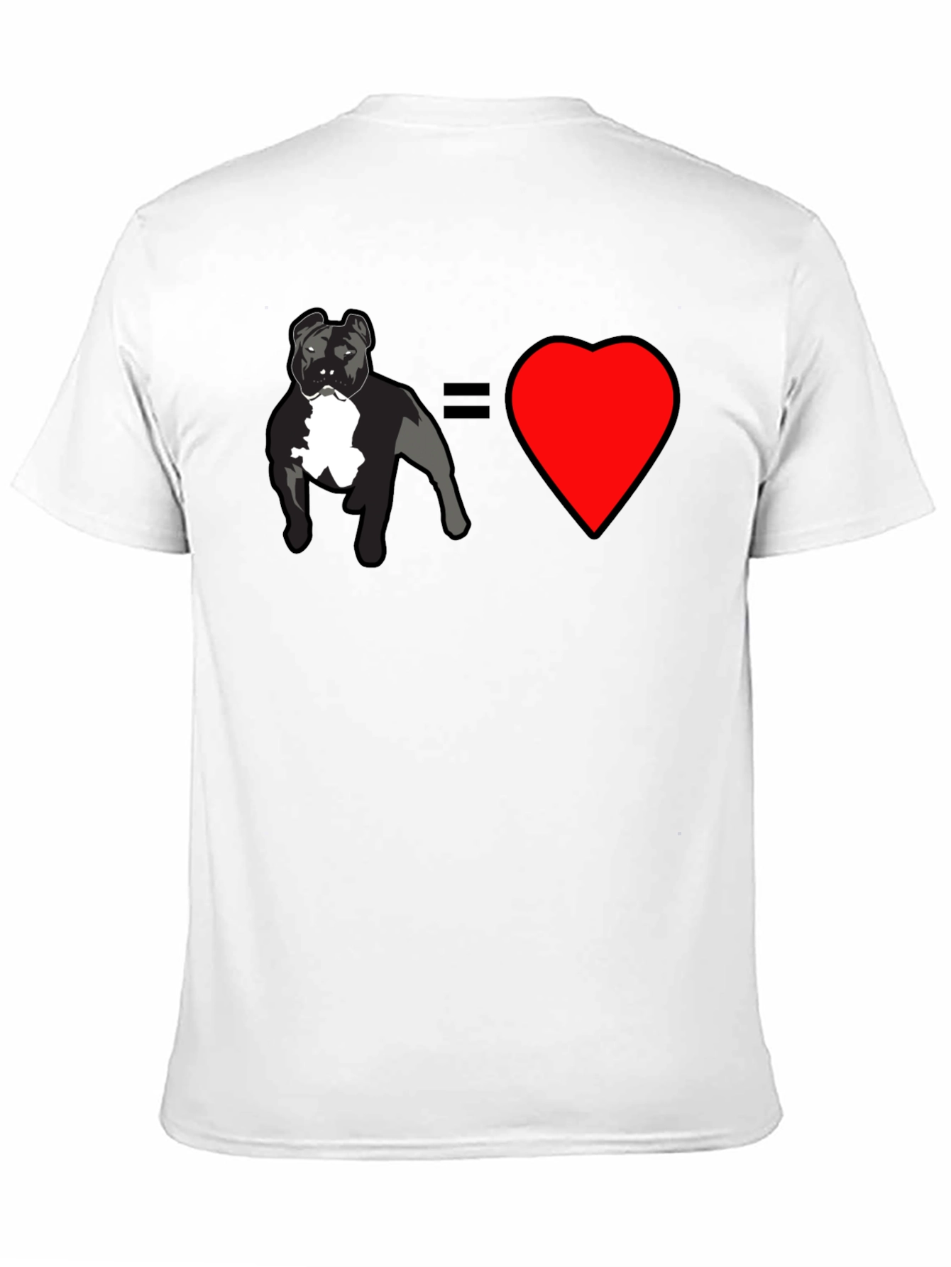 Dog Equals Love Graphic T-Shirt
