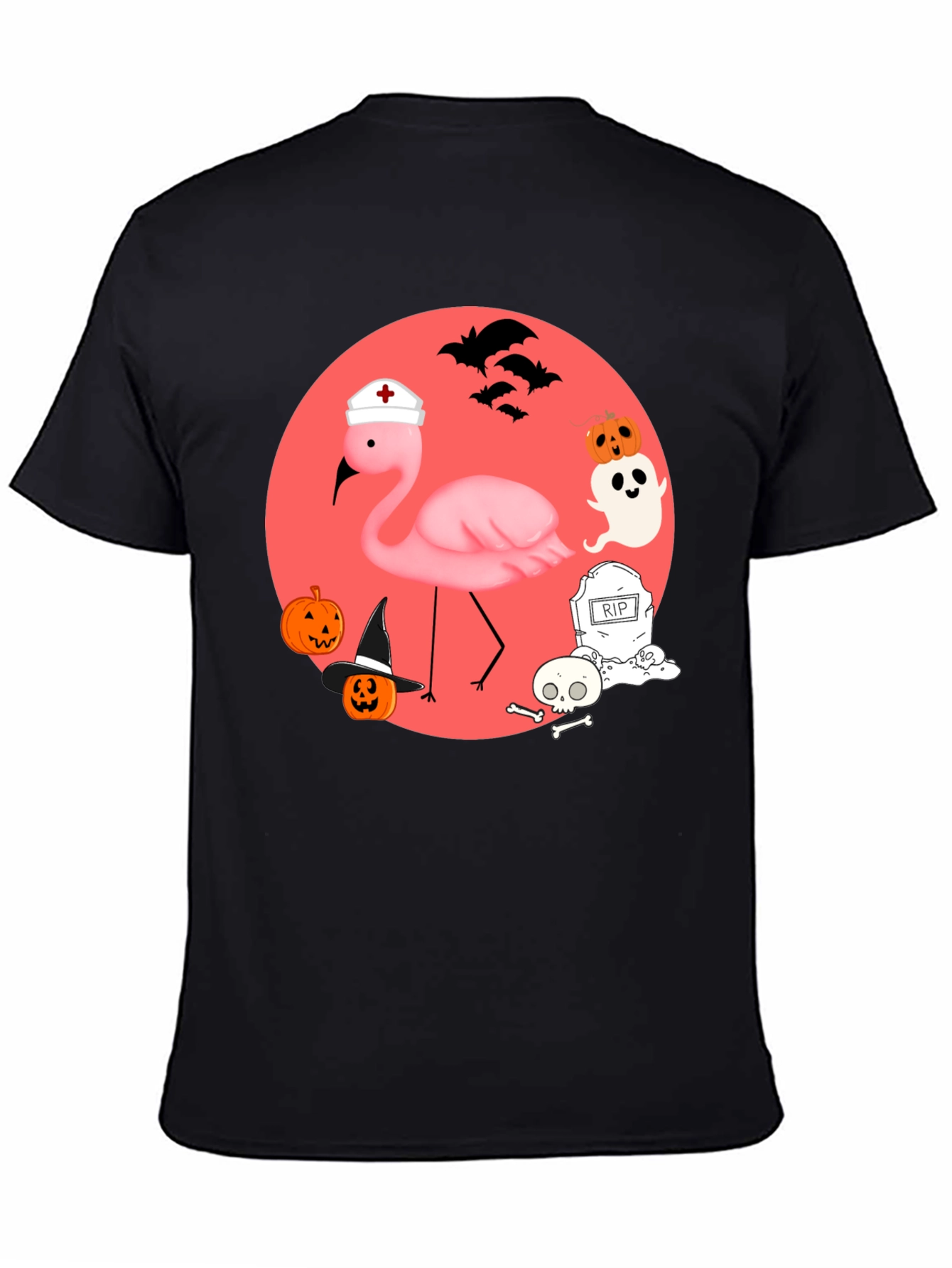Halloween Flamingo T-Shirt