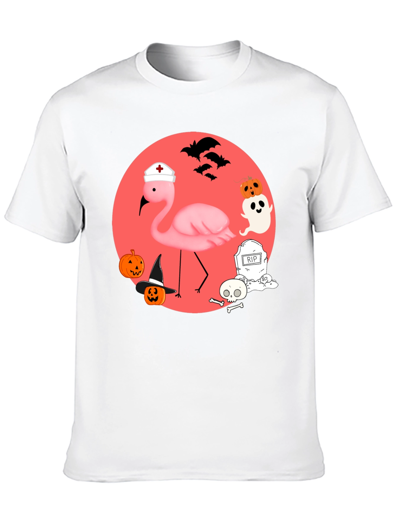 Halloween Flamingo T-Shirt
