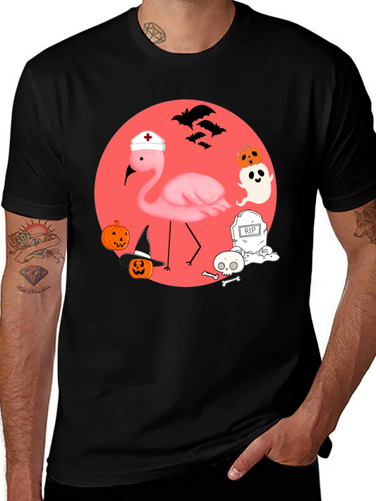 Halloween Flamingo T-Shirt