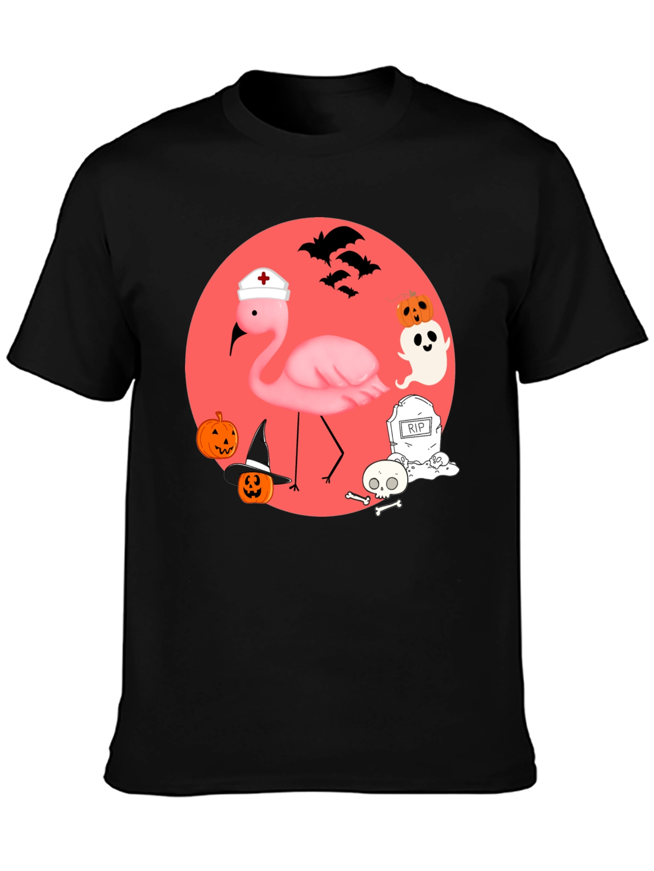 Halloween Flamingo T-Shirt