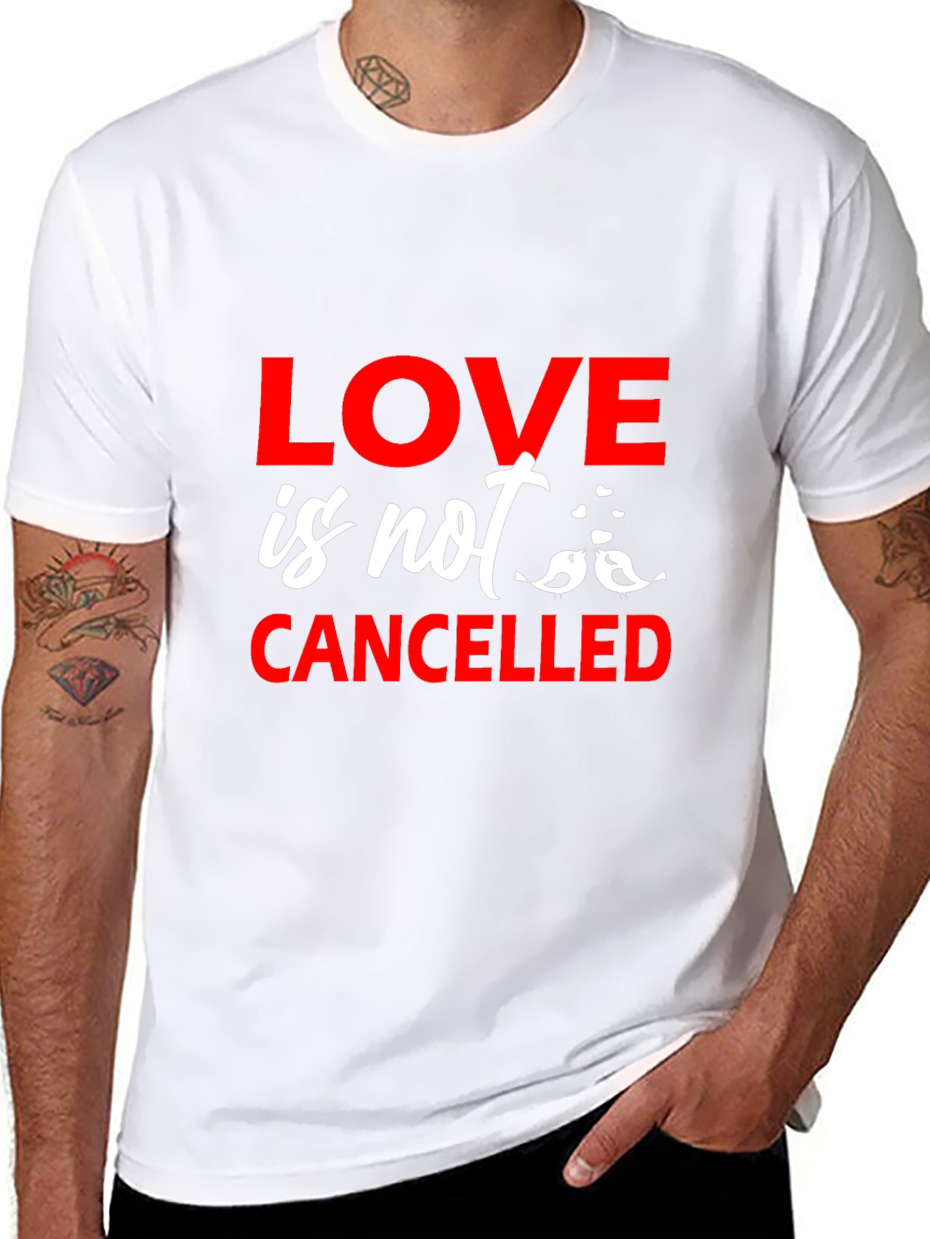 Love Is Not Cancelled Graphic T-Shirt
