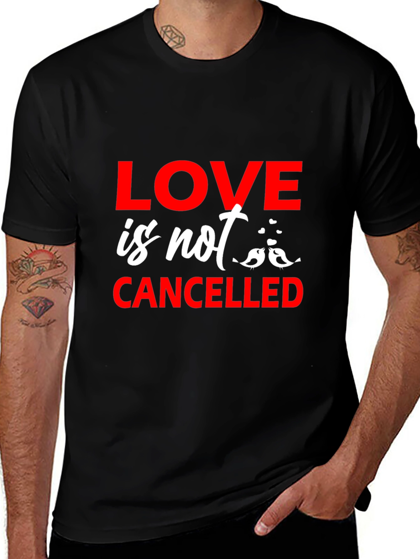 Love Is Not Cancelled Graphic T-Shirt