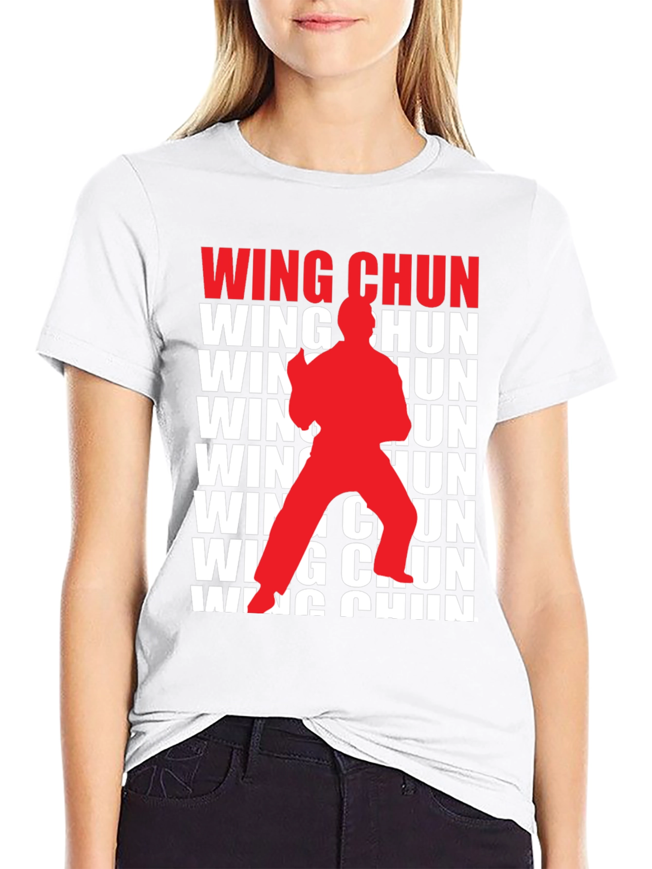 Wing Chun Martial Arts Graphic T-Shirt