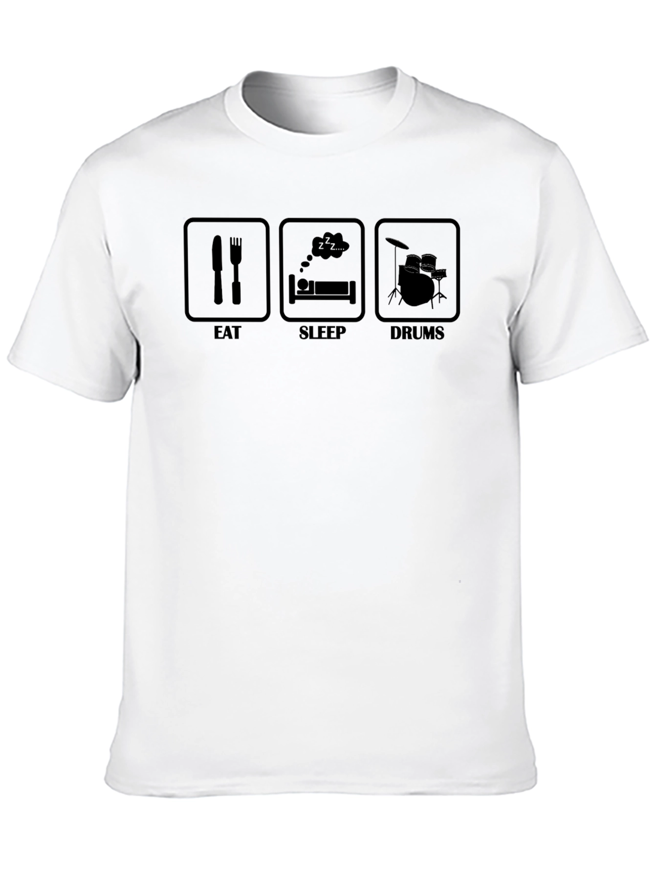 Eat Sleep Drums Funny Musician T-Shirt
