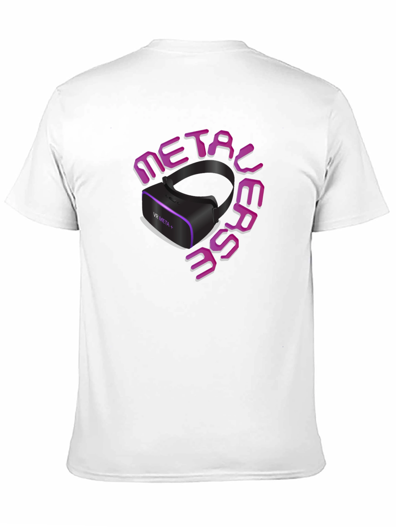 Metaverse VR Headset Graphic T-Shirt