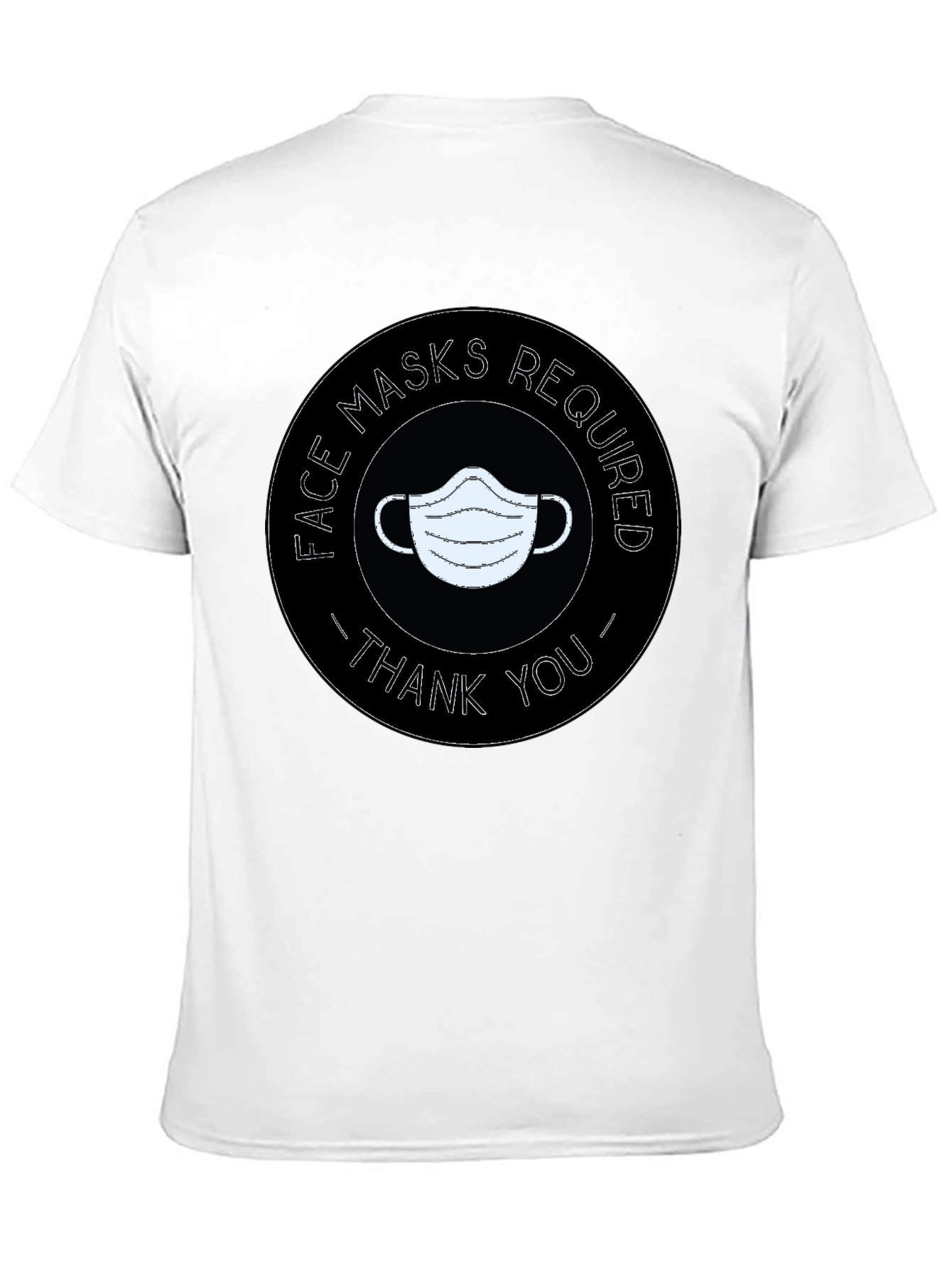 Face Masks Required T-Shirt - Thank You