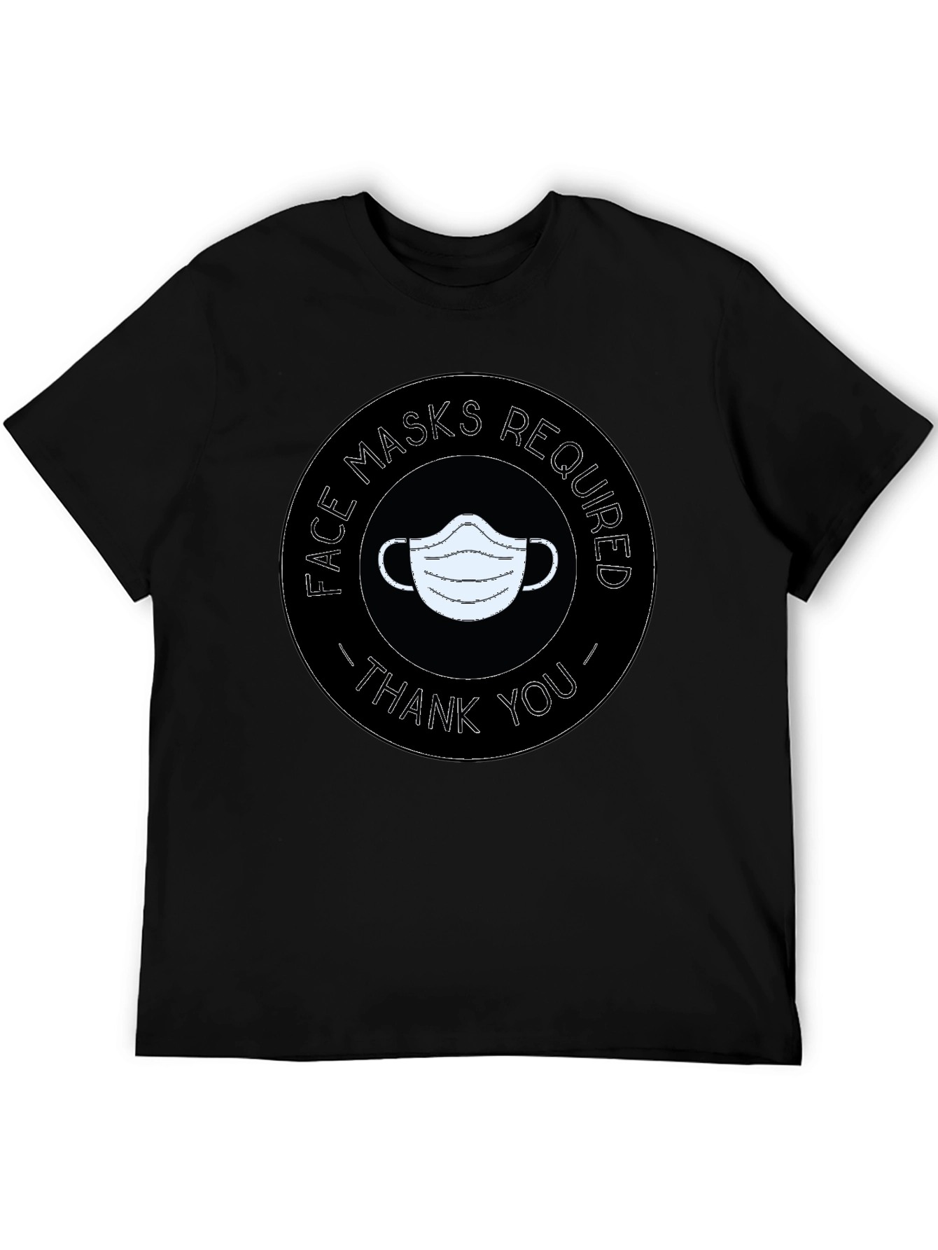 Face Masks Required T-Shirt - Thank You