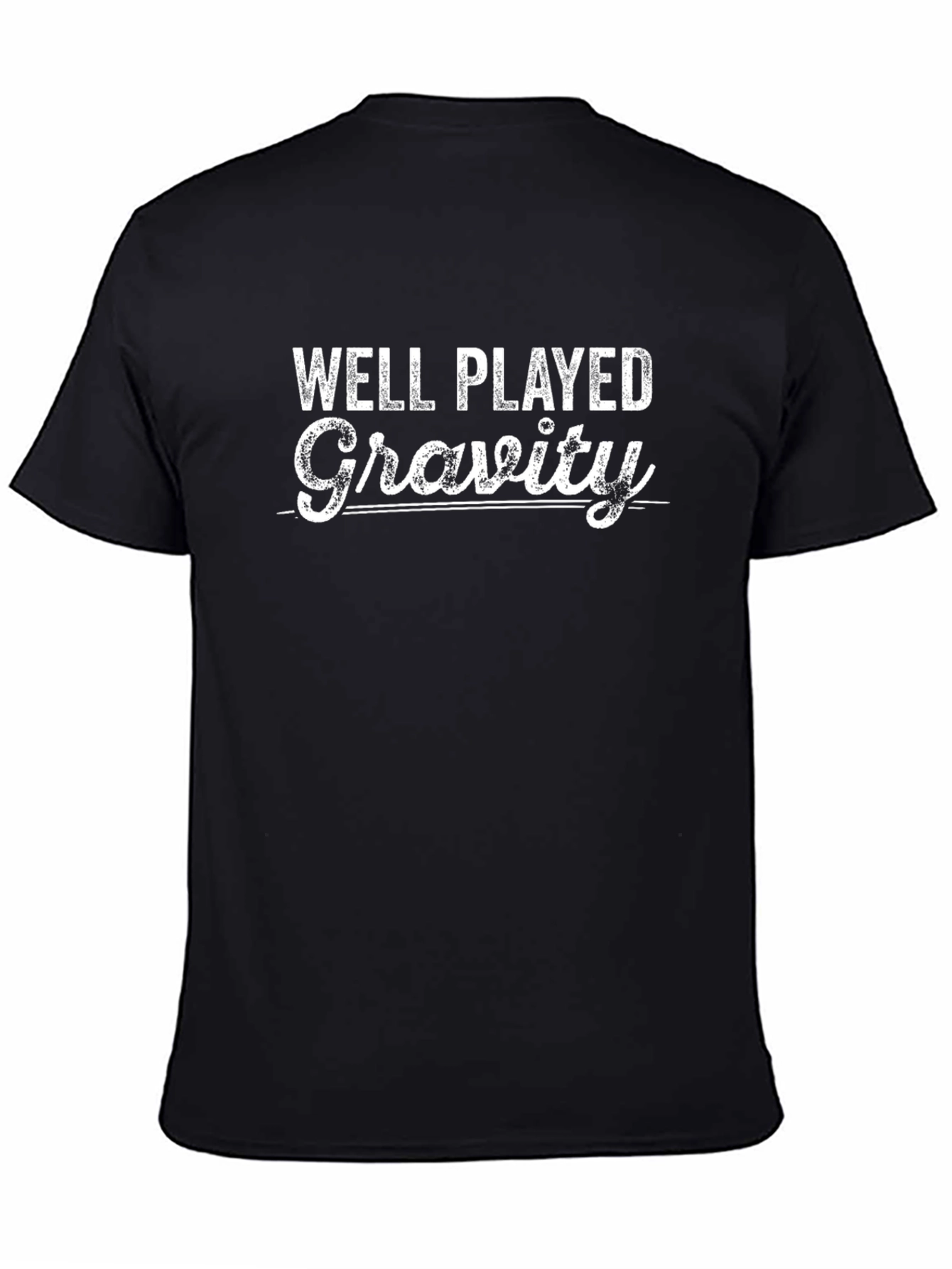 Well Played Gravity Graphic T-Shirt - Mens Black Tee