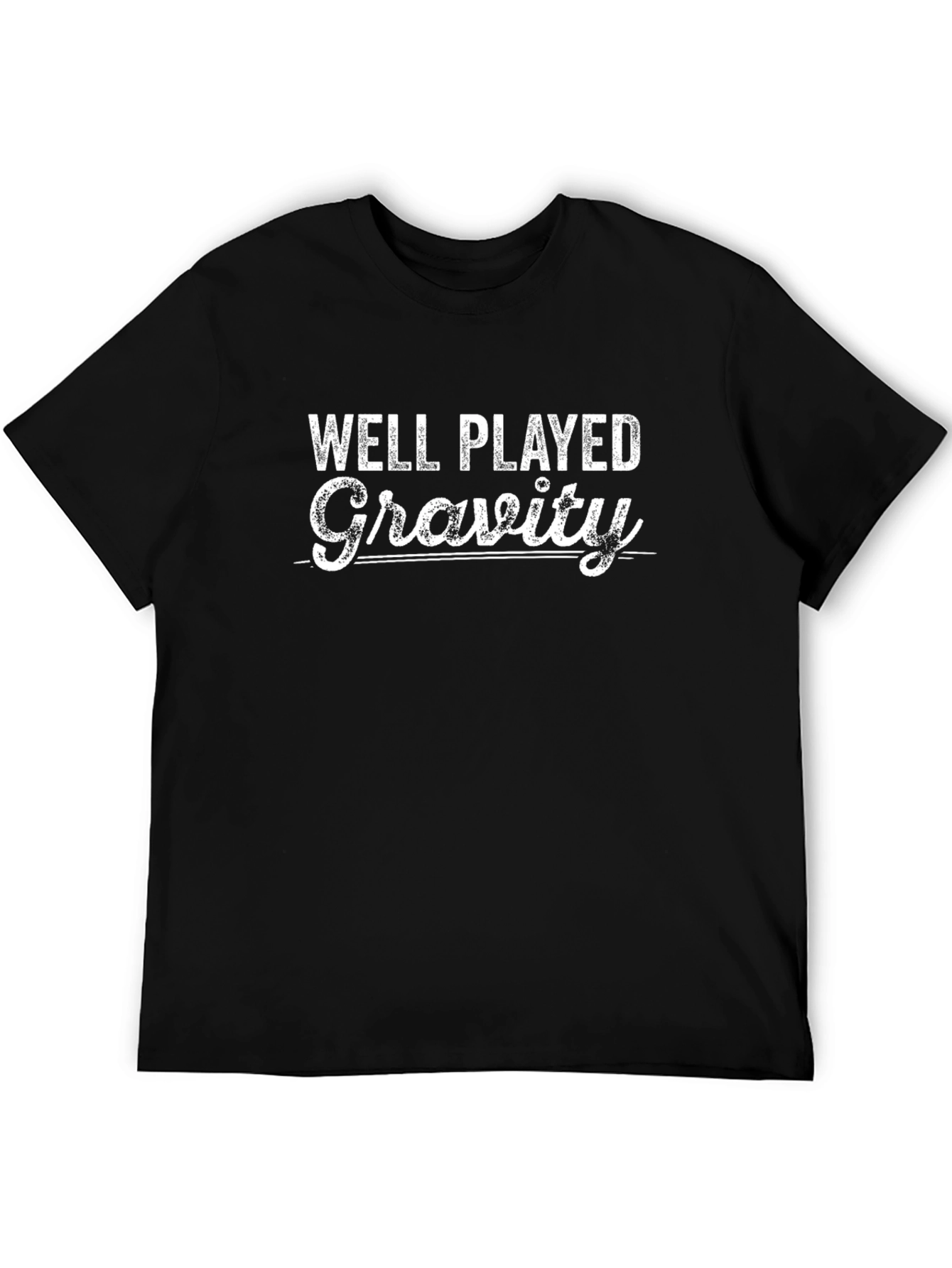 Well Played Gravity Graphic T-Shirt - Mens Black Tee