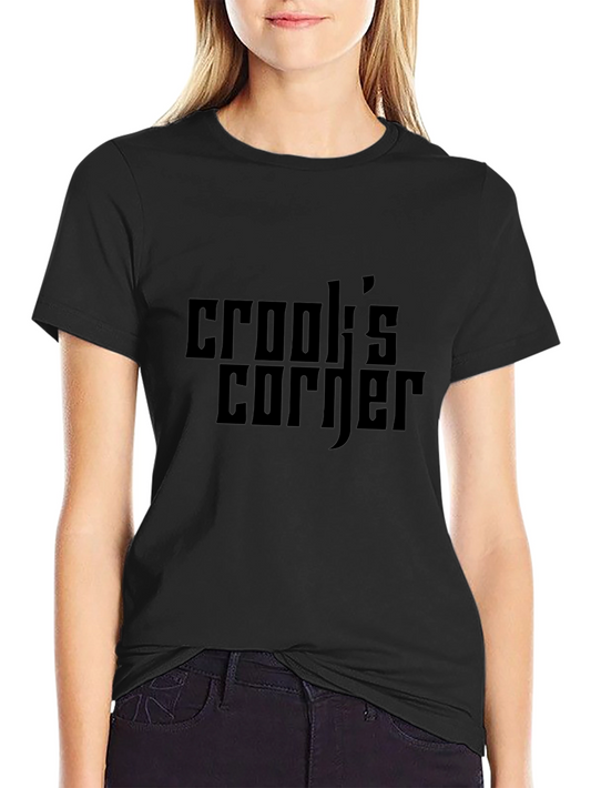 Crooks Corner Black T-Shirt - Urban Style