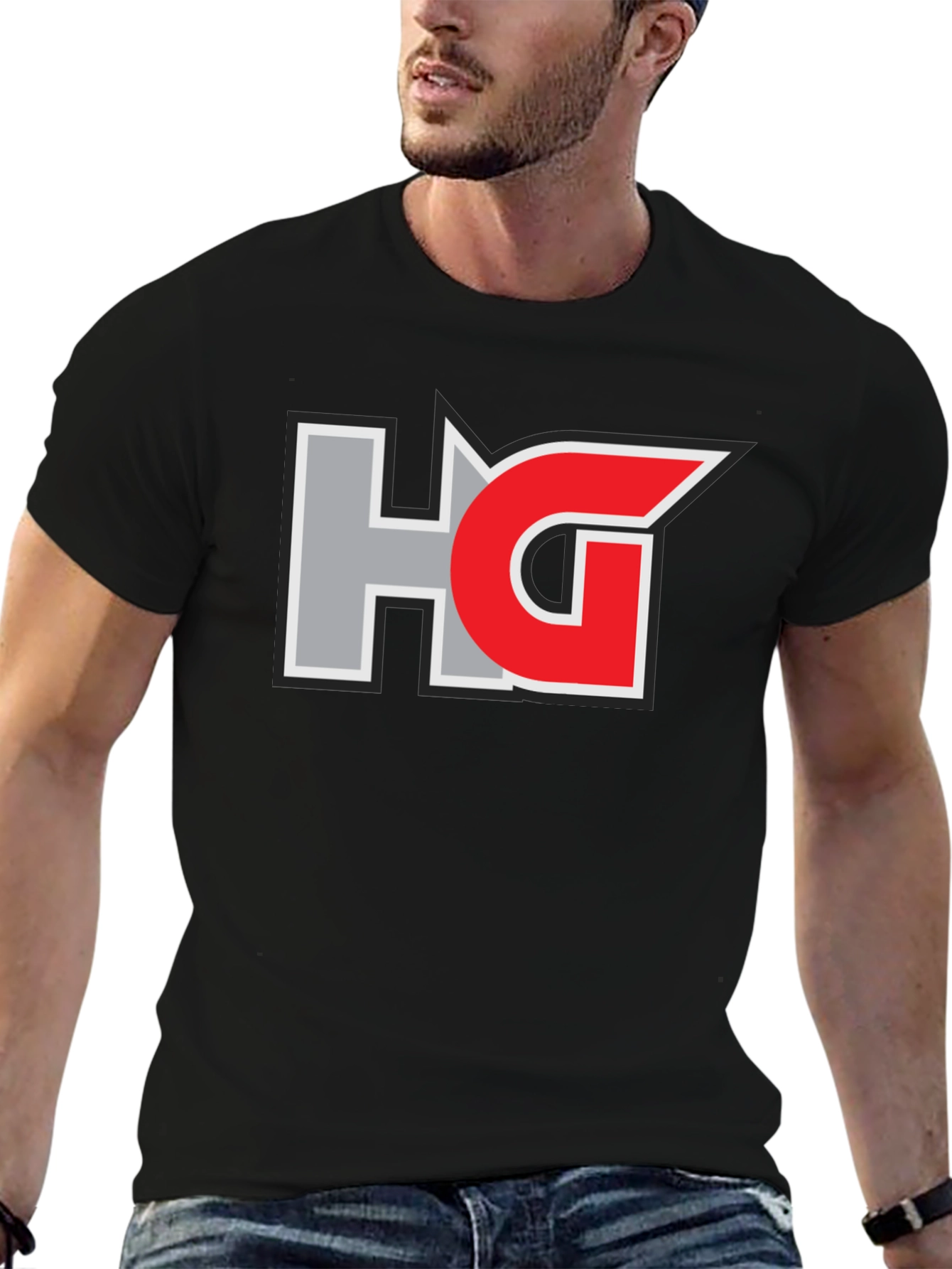 HG Logo T-Shirt - Casual Graphic Tee