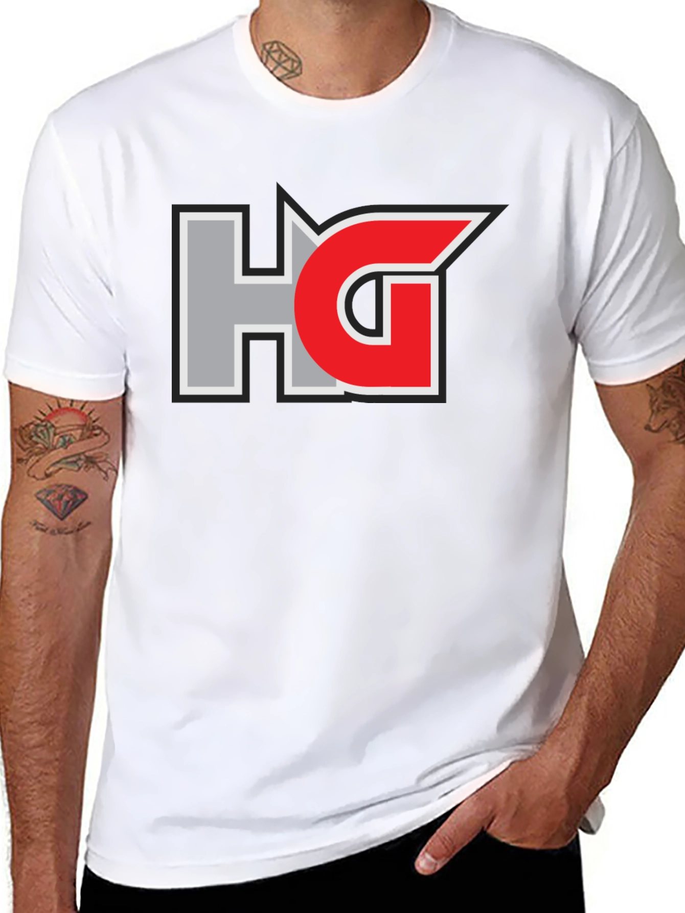 HG Logo T-Shirt - Casual Graphic Tee