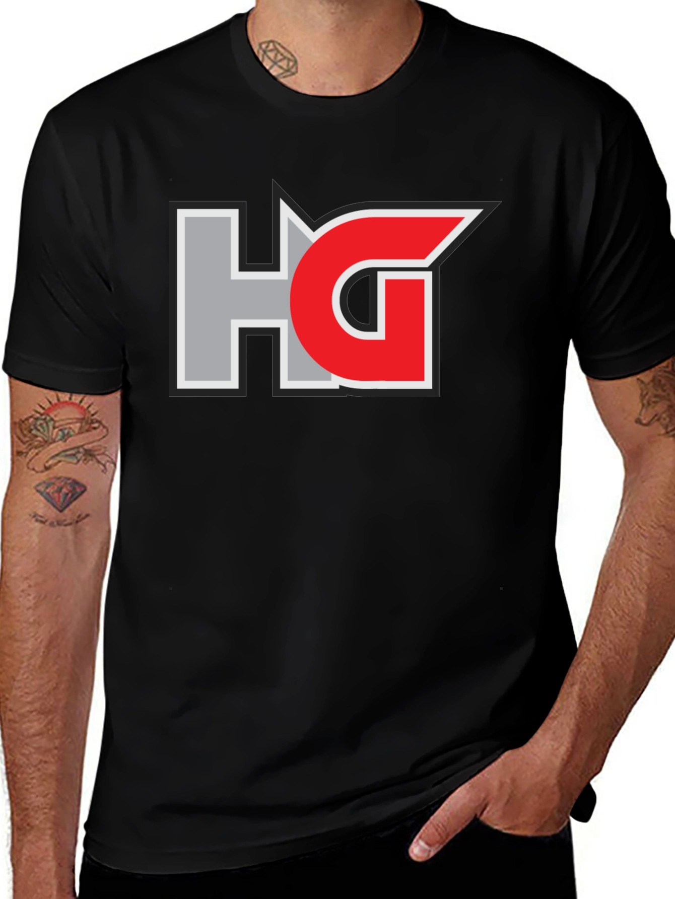 HG Logo T-Shirt - Casual Graphic Tee