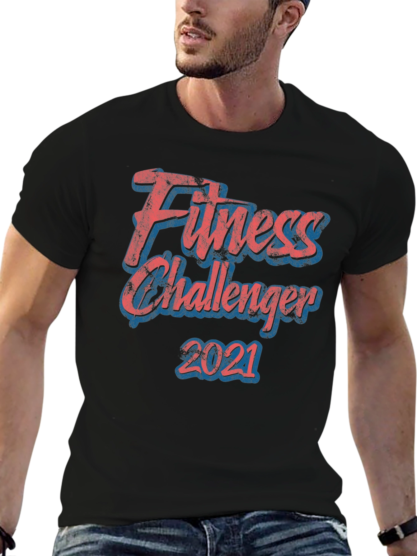 Fitness Challenger 2021 Graphic T-Shirt