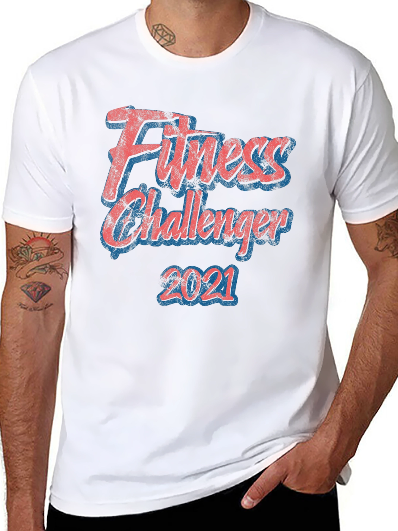 Fitness Challenger 2021 Graphic T-Shirt