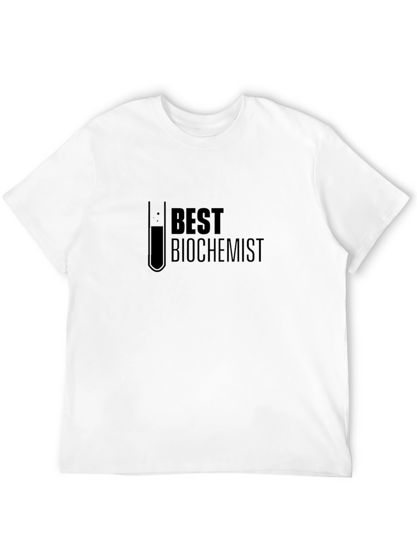 Best Biochemist T-Shirt - Black Science Tee