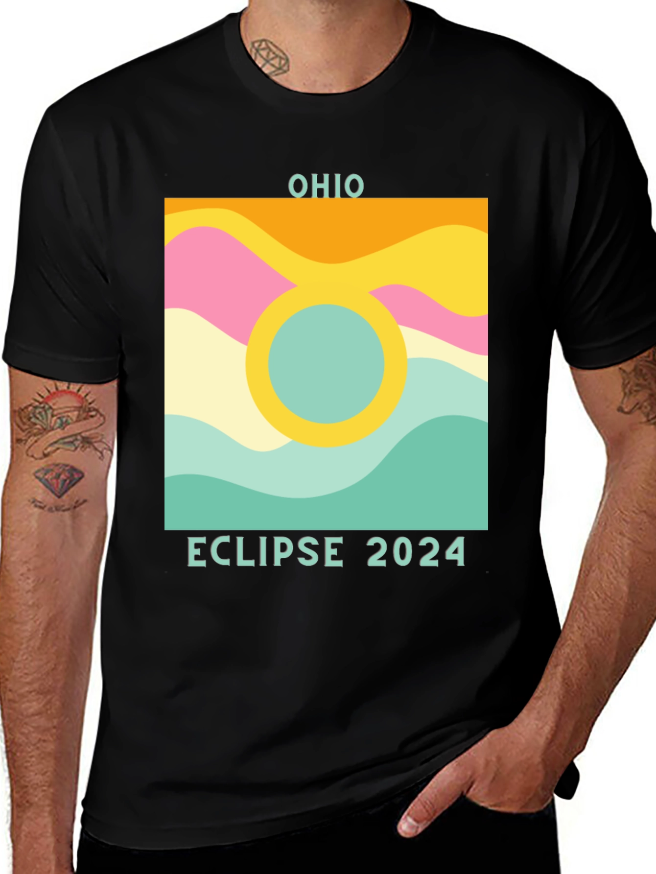 Ohio Eclipse 2024 Graphic Tee