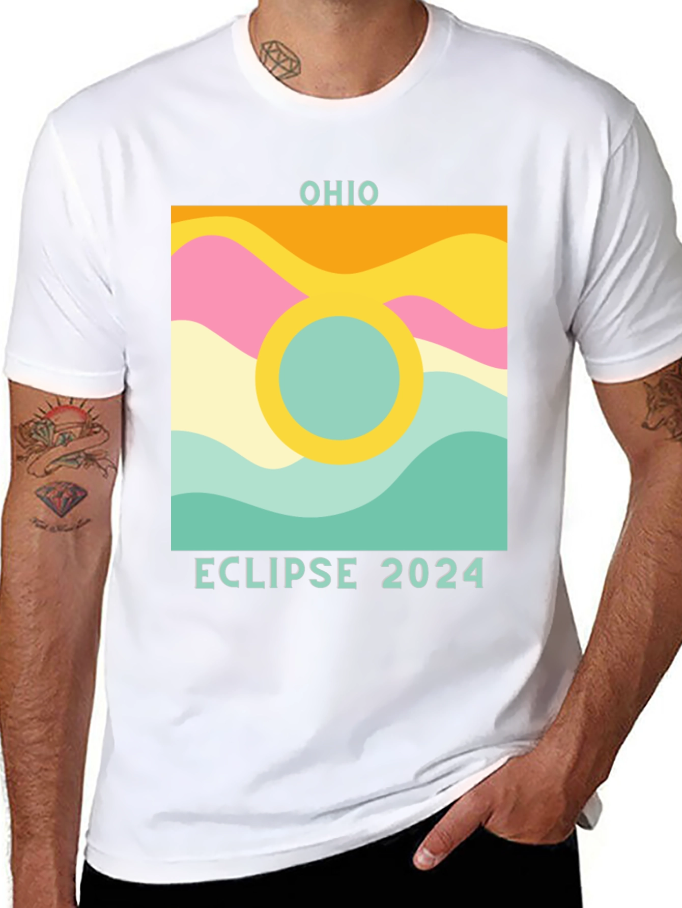 Ohio Eclipse 2024 Graphic Tee