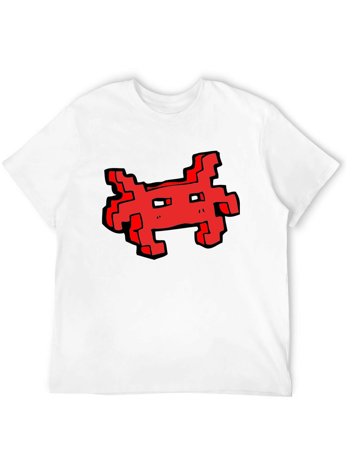 Pixel Art Graphic Tee - Retro Gaming Style