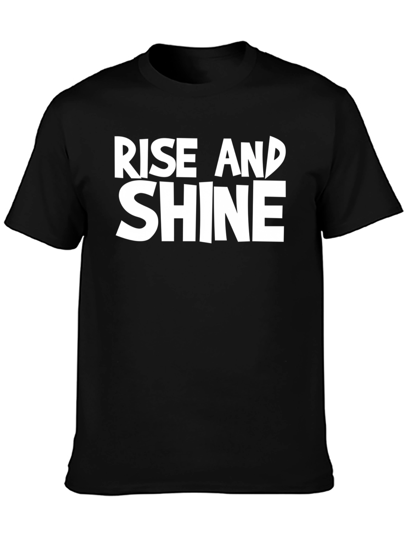 Rise and Shine Graphic Print Mens T-Shirt