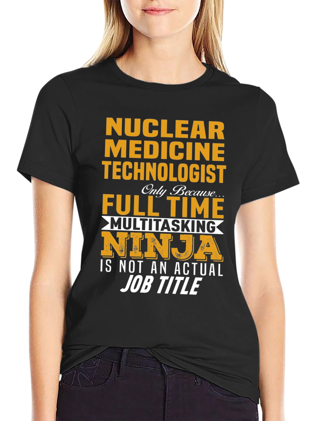Nuclear Medicine Tech Multitasking Ninja T-Shirt