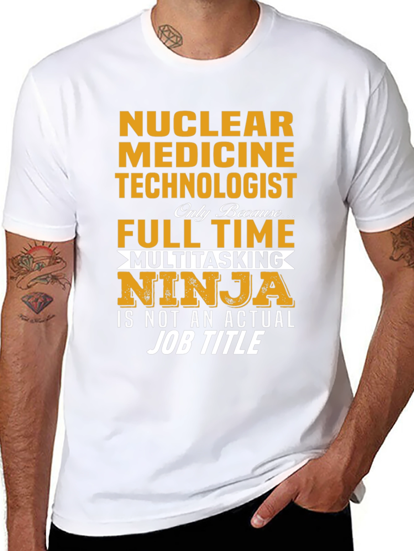 Nuclear Medicine Tech Multitasking Ninja T-Shirt