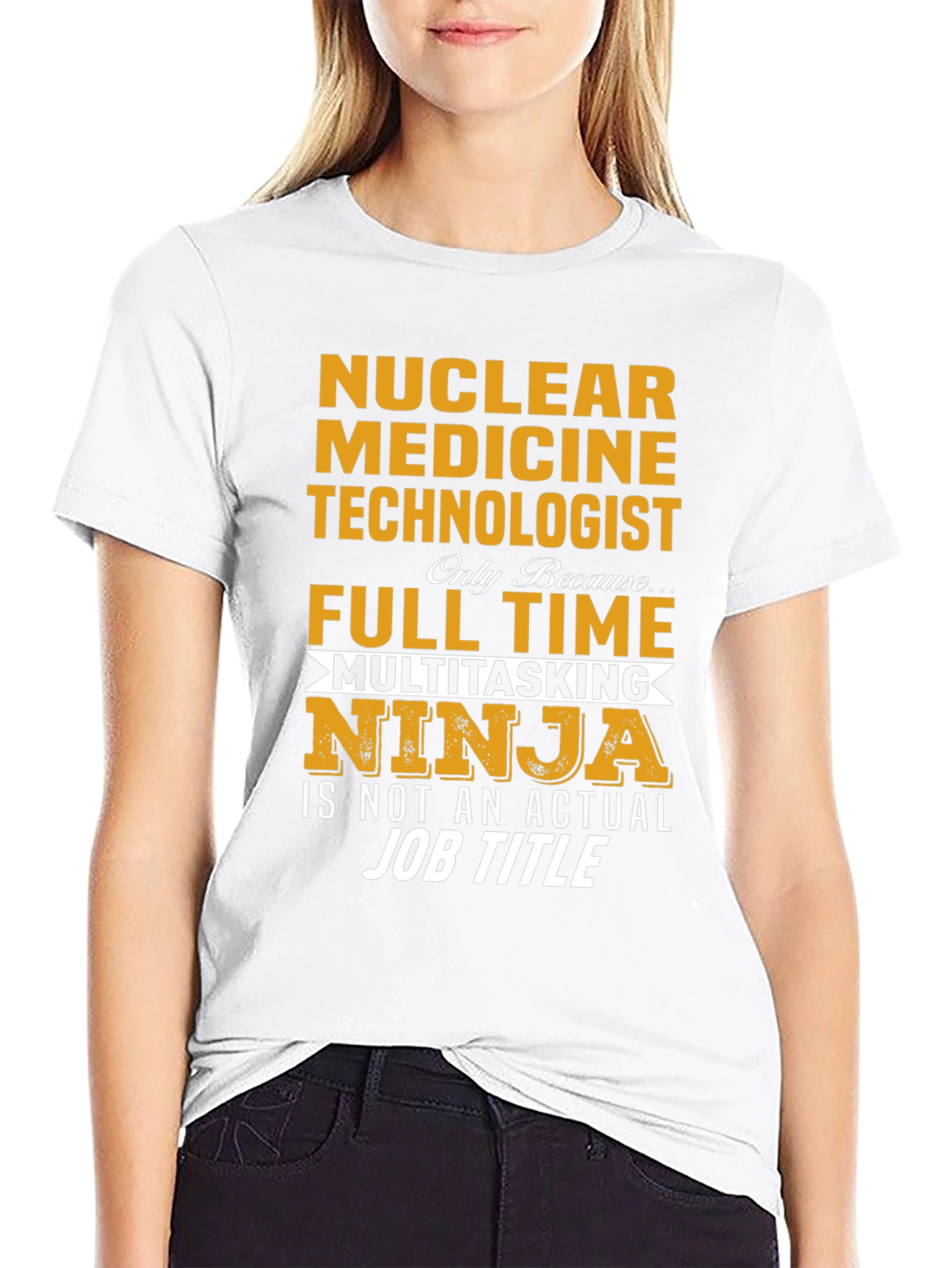 Nuclear Medicine Tech Multitasking Ninja T-Shirt