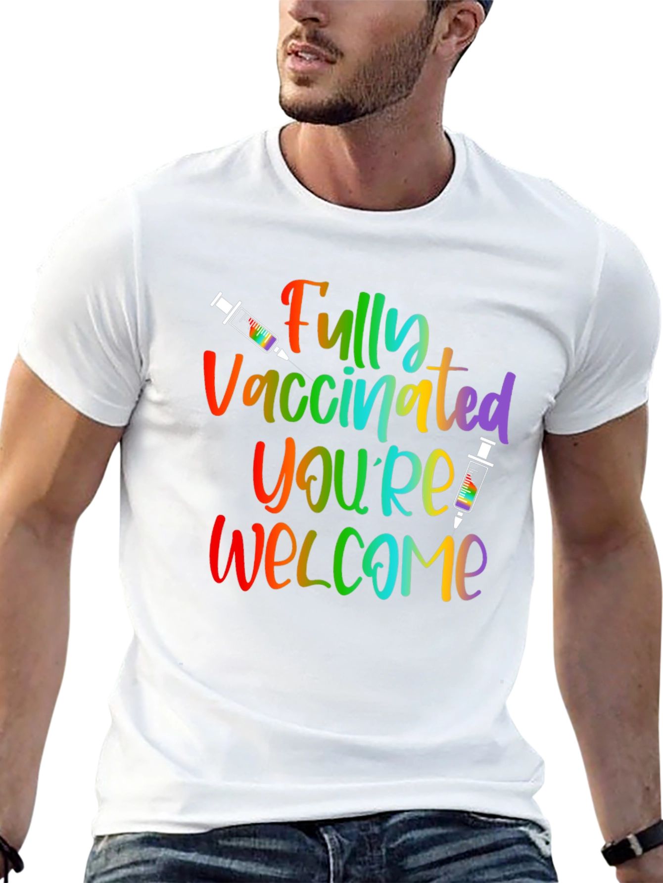 Fully Vaccinated Pride T-Shirt