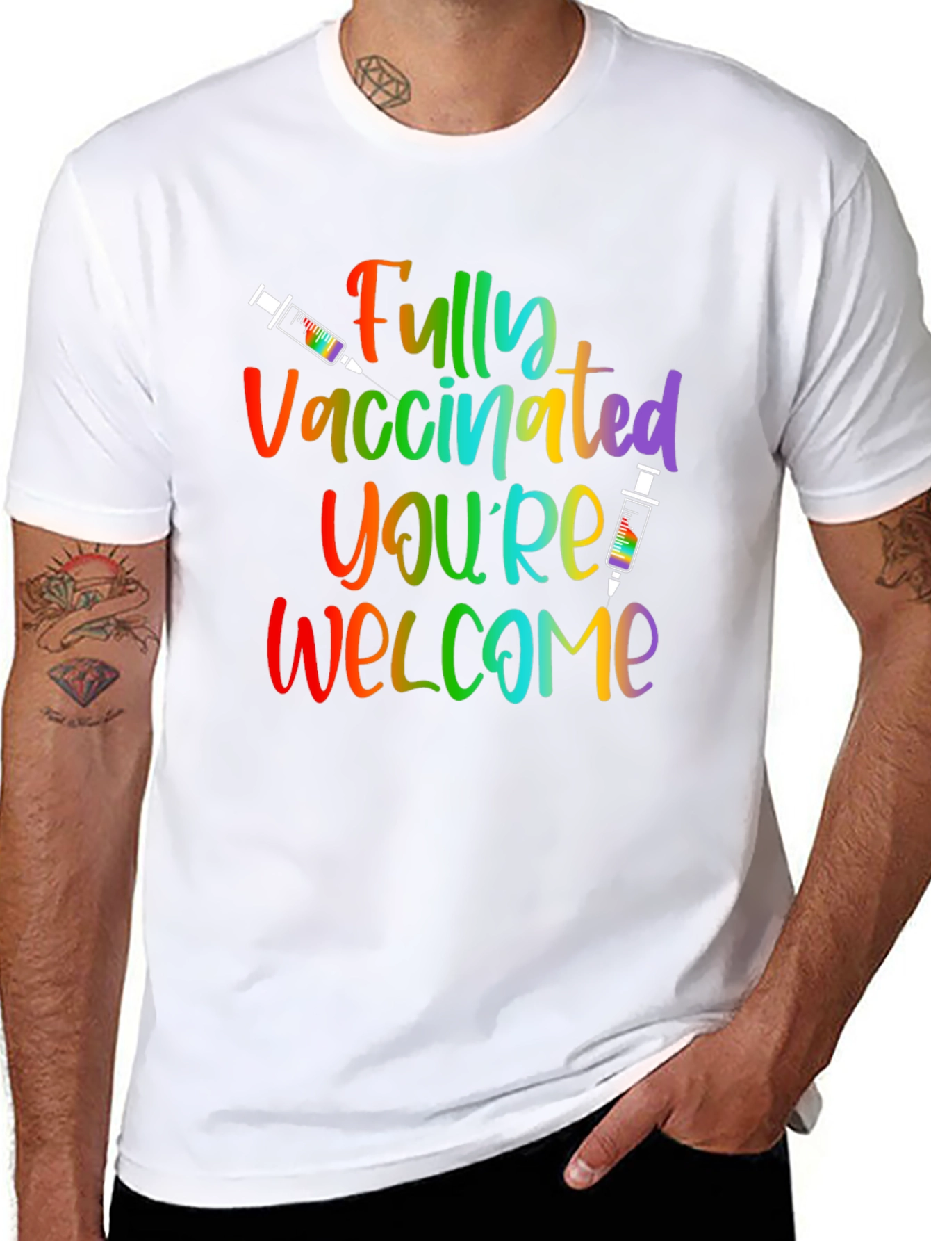 Fully Vaccinated Pride T-Shirt