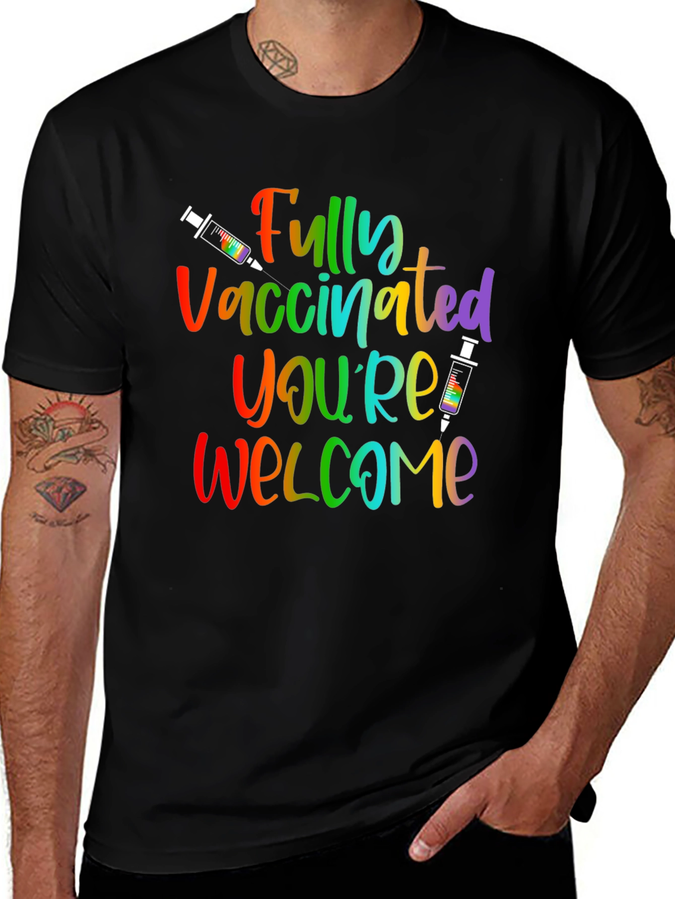 Fully Vaccinated Pride T-Shirt