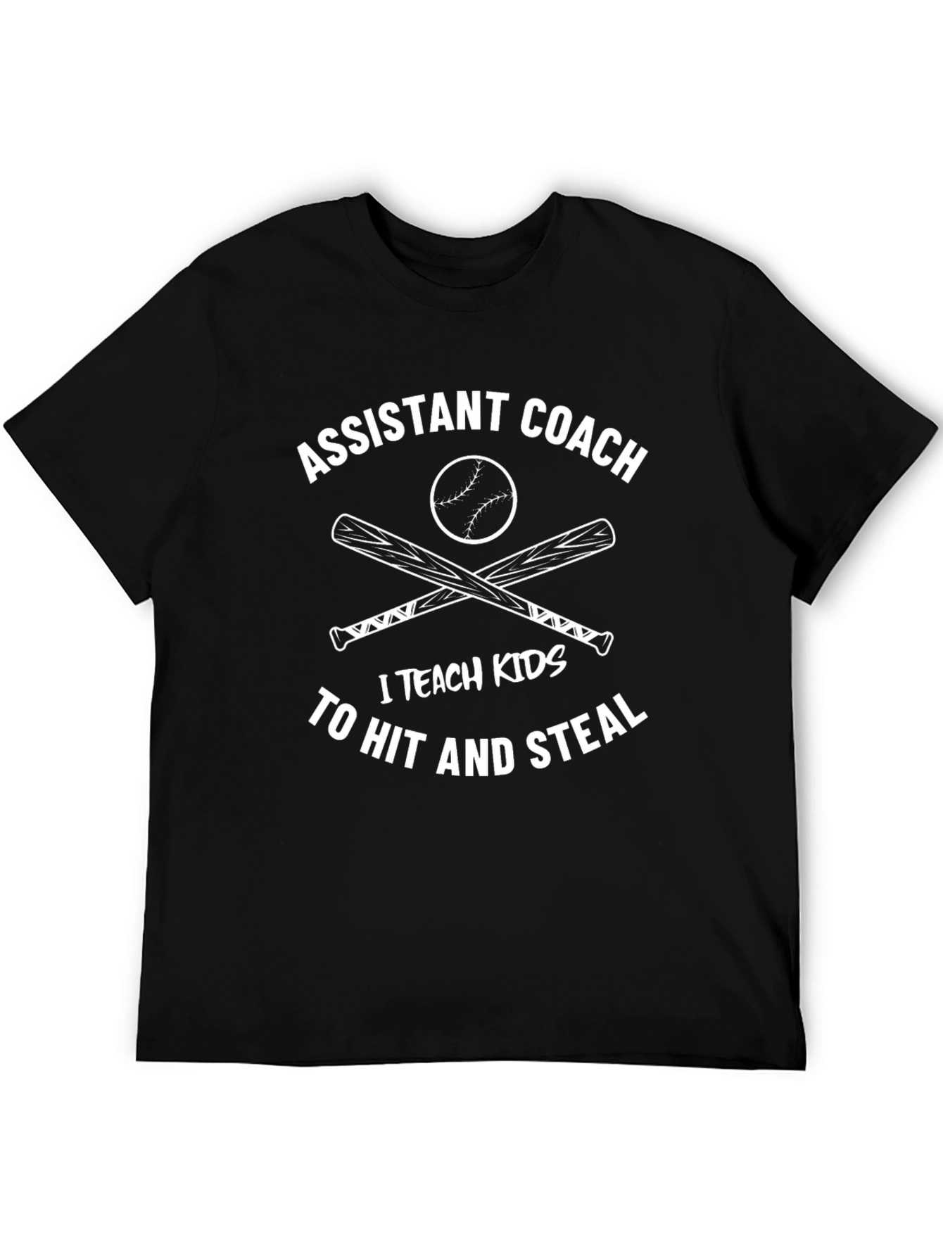 Assistant Coach Baseball Graphic Tee
