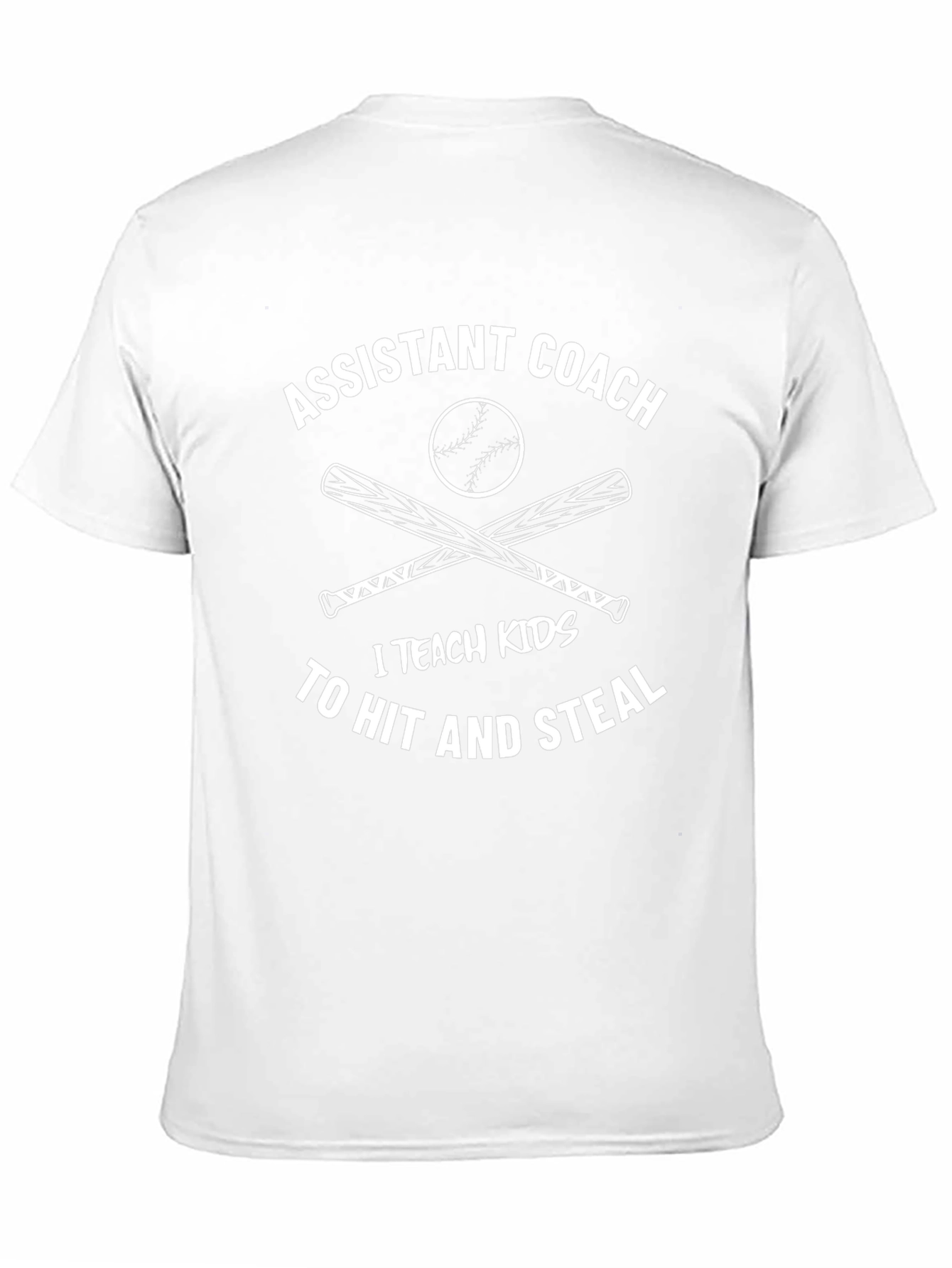 Assistant Coach Baseball Graphic Tee