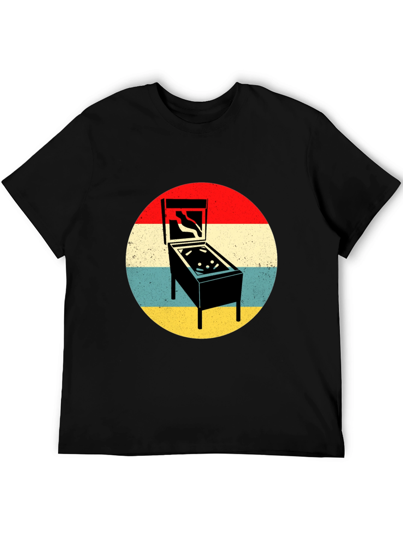 Retro Pinball Machine Graphic T-Shirt