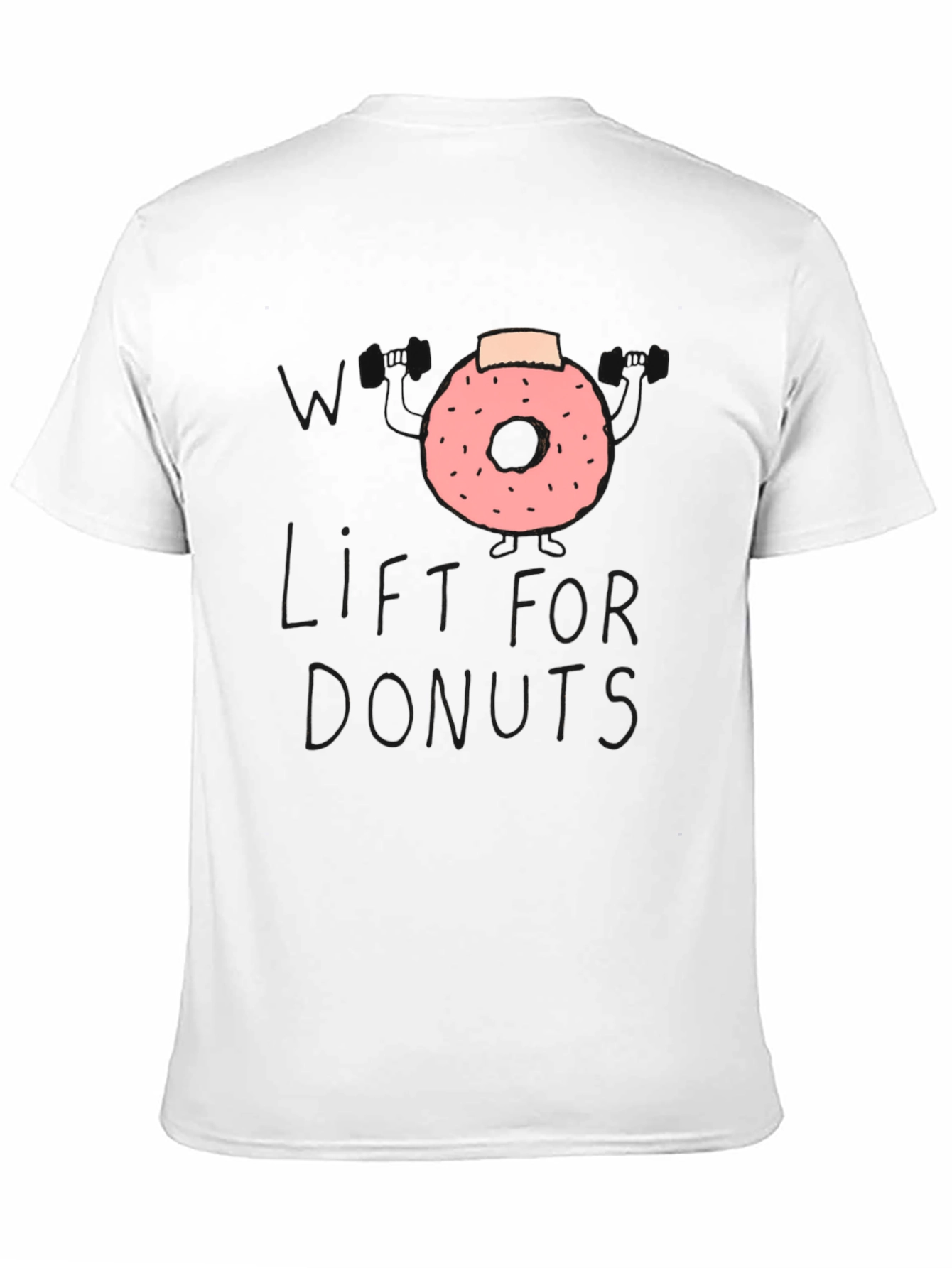 Weightlifting Donut T-Shirt - Workout Humor