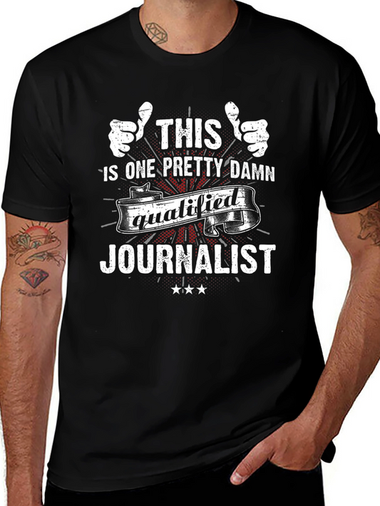 Qualified Journalist Graphic T-Shirt