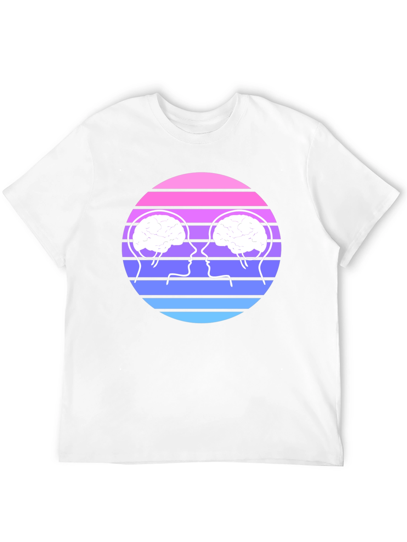 Brain Connection Graphic Tee - Unisex Cotton T-Shirt