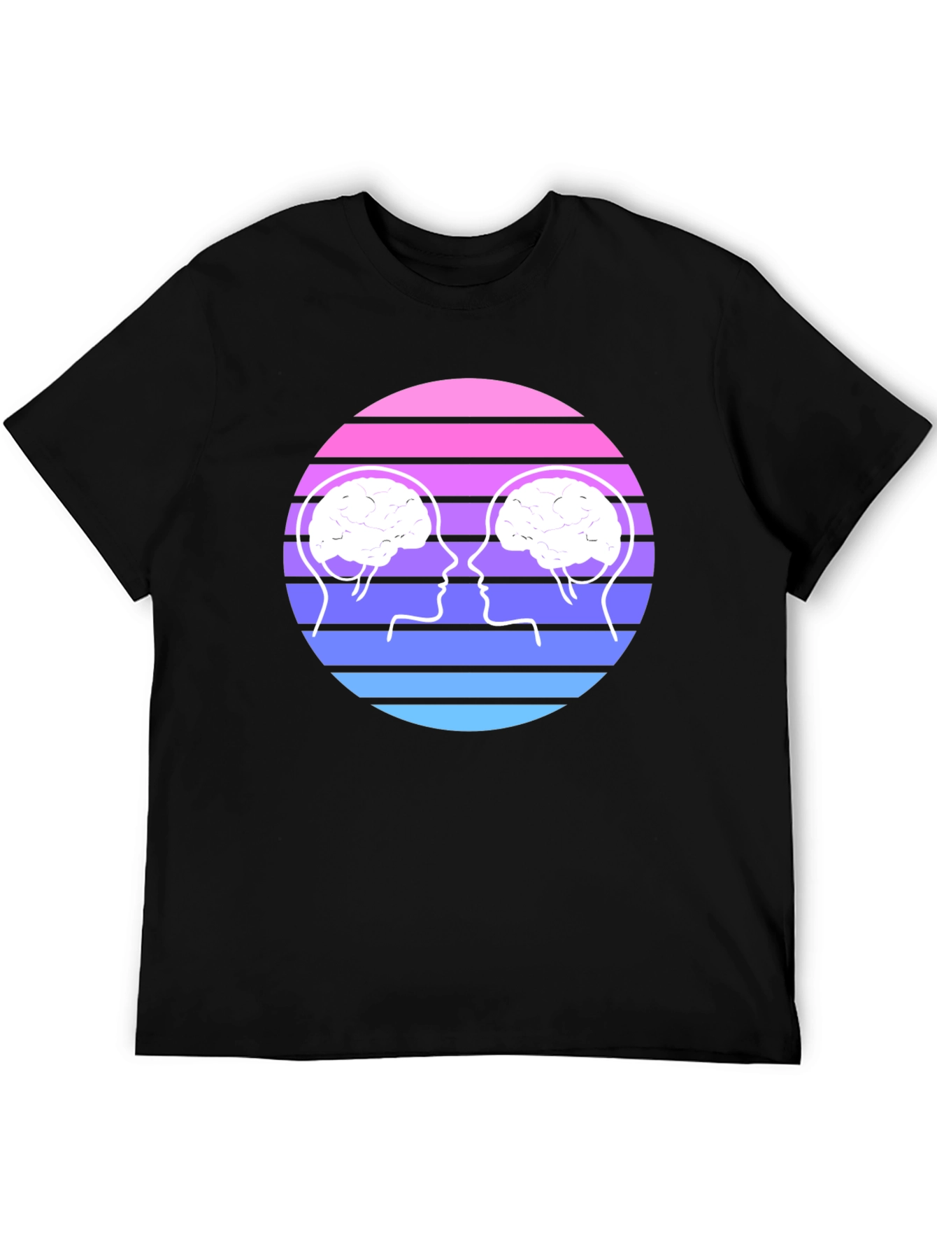 Brain Connection Graphic Tee - Unisex Cotton T-Shirt