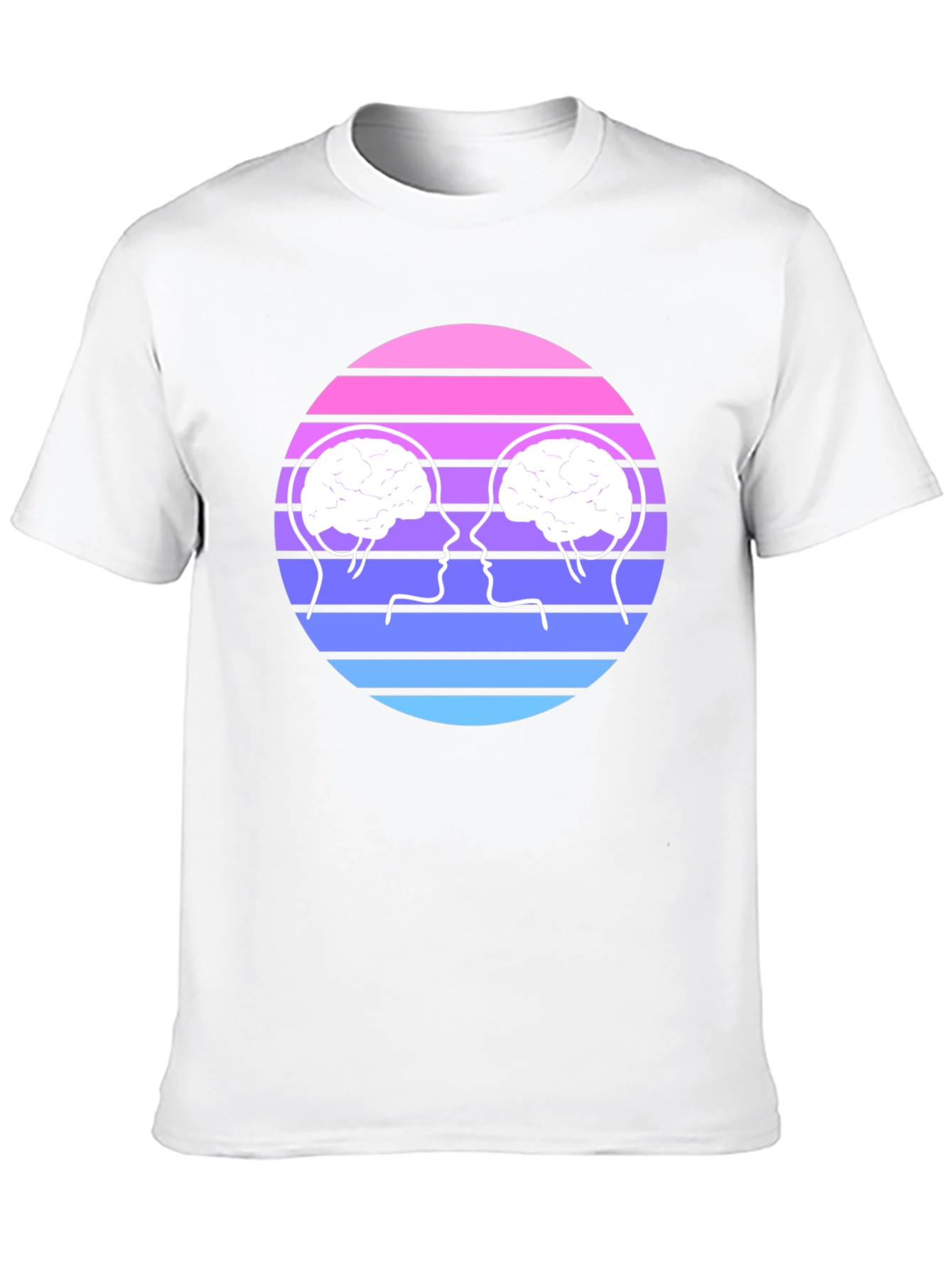 Brain Connection Graphic Tee - Unisex Cotton T-Shirt