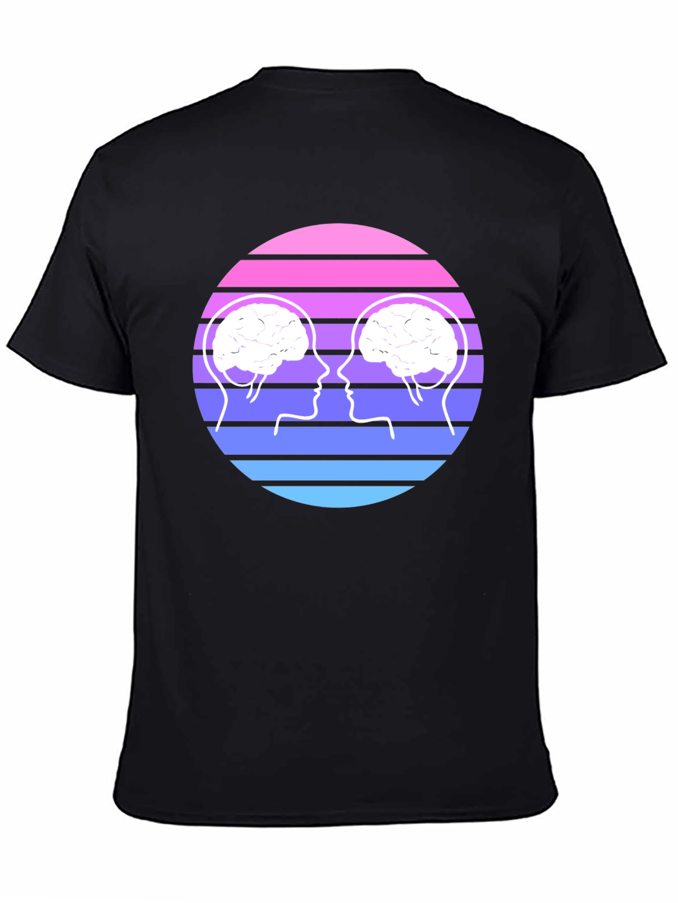 Brain Connection Graphic Tee - Unisex Cotton T-Shirt