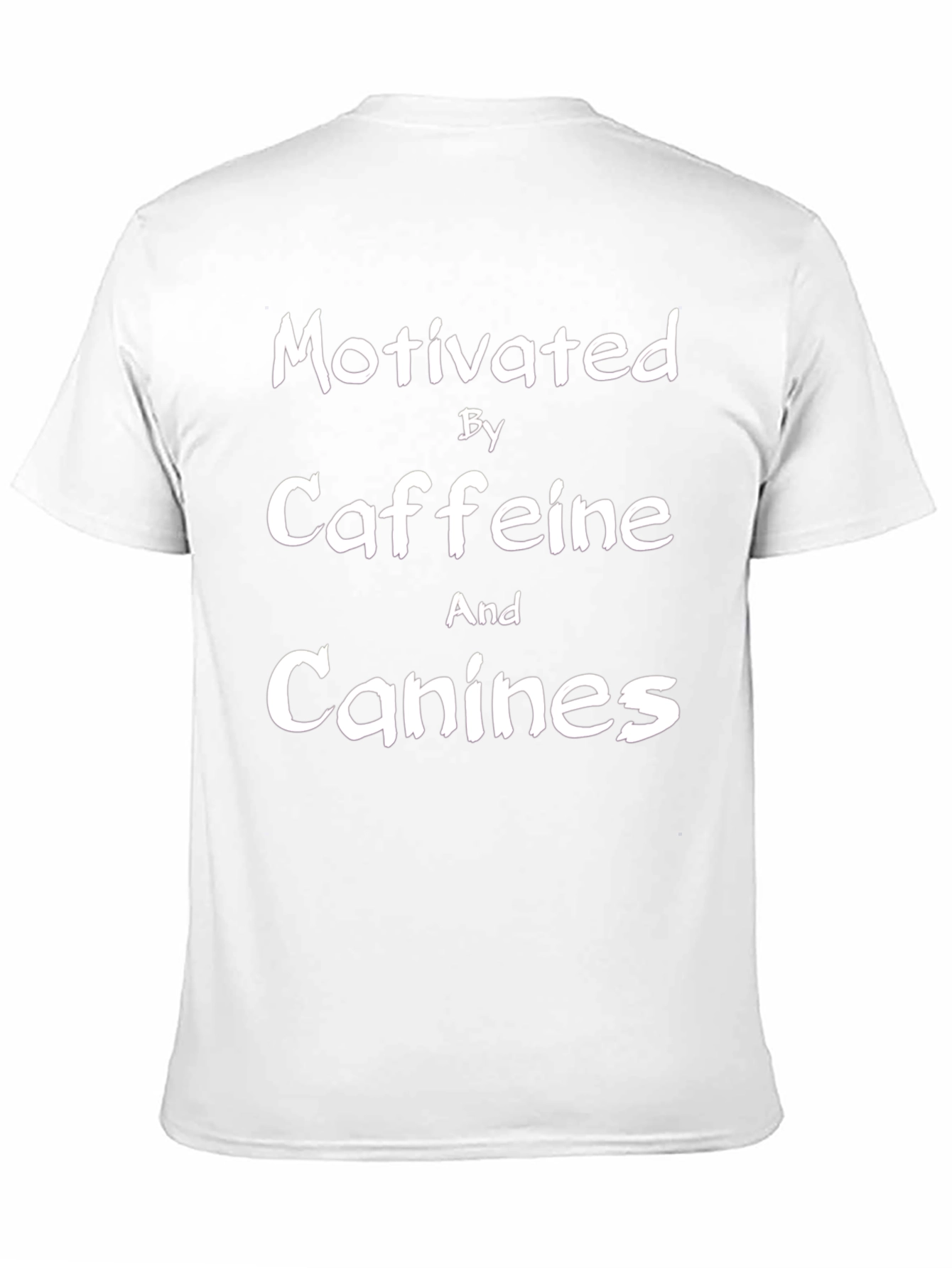 Motivated By Caffeine & Canines Graphic Tee