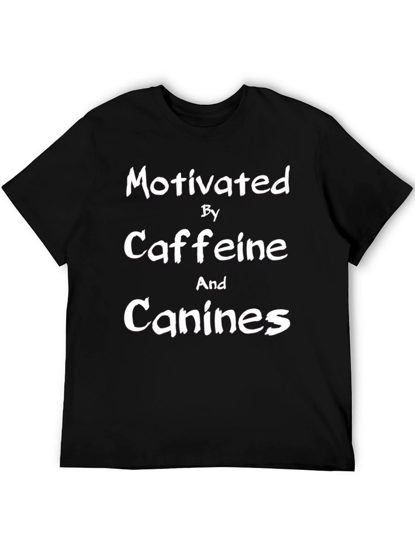 Motivated By Caffeine & Canines Graphic Tee