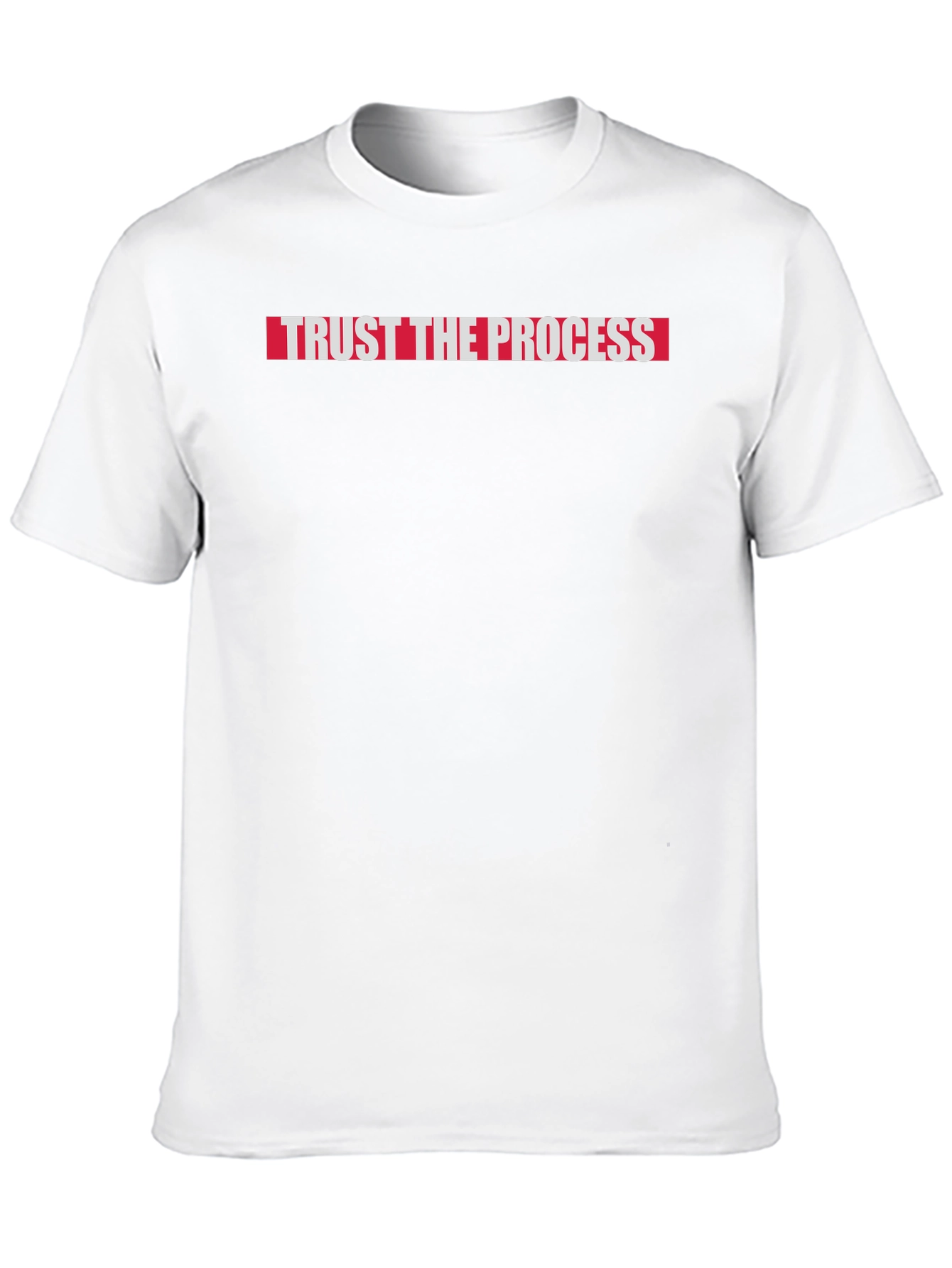 Trust The Process T-Shirt Black Cotton Tee
