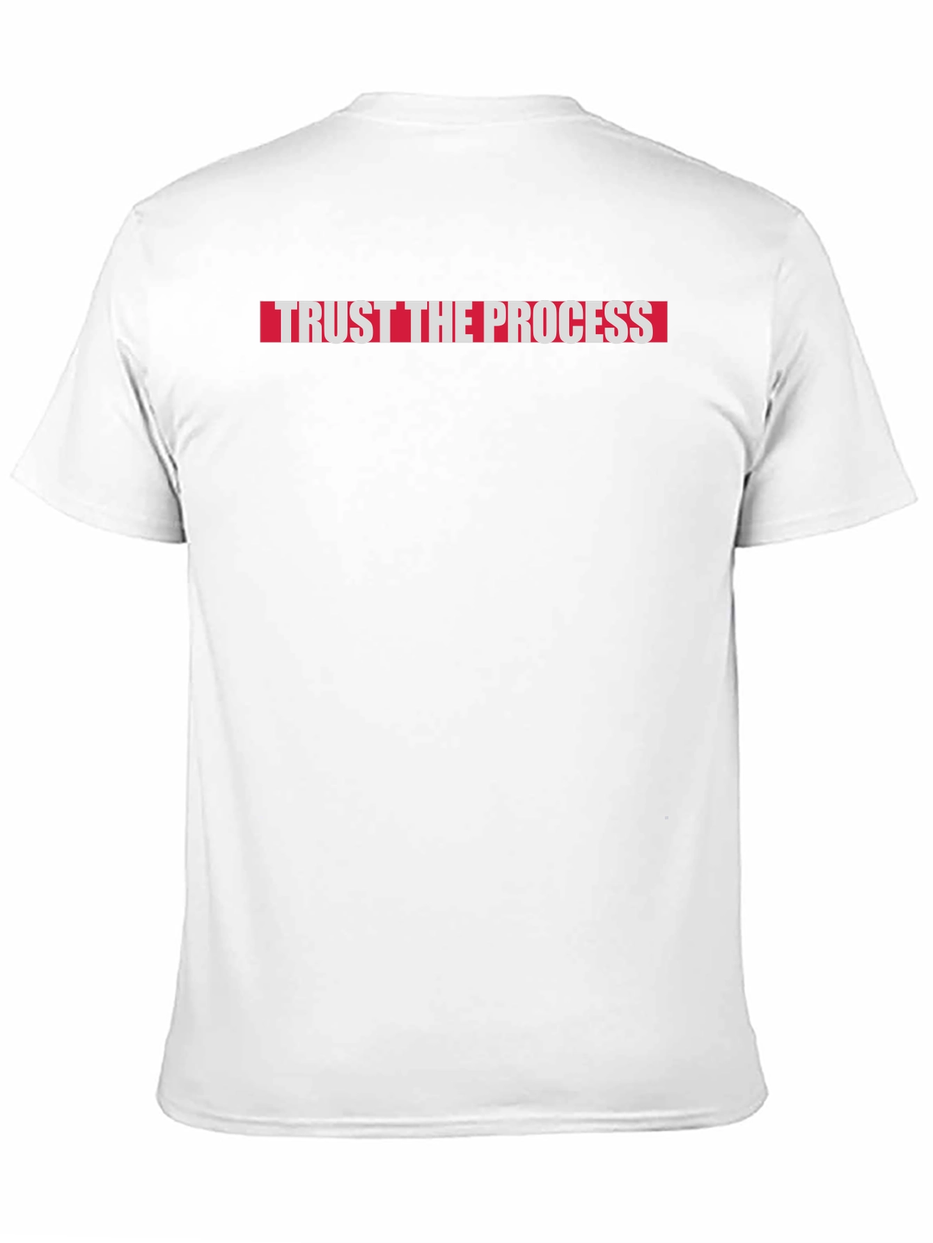 Trust The Process T-Shirt Black Cotton Tee