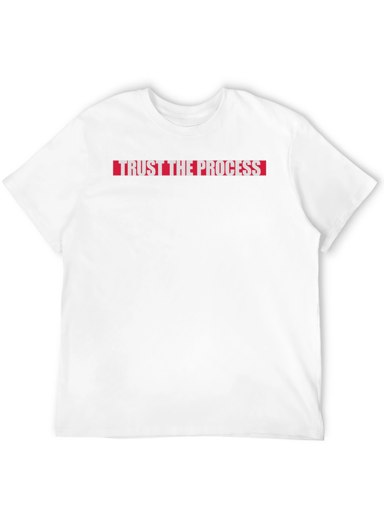 Trust The Process T-Shirt Black Cotton Tee