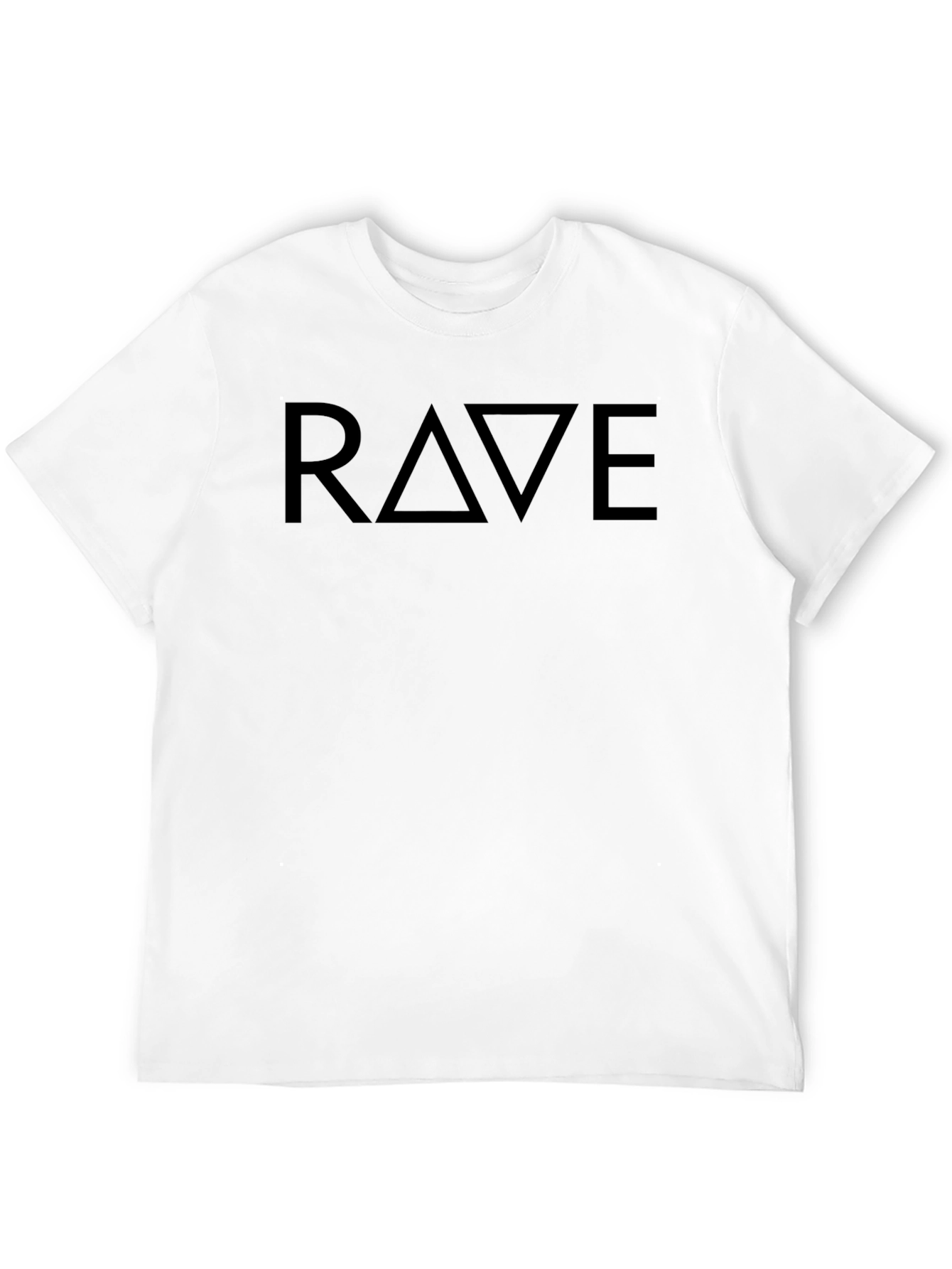 Black Rave T-Shirt - Edgy & Stylish Streetwear