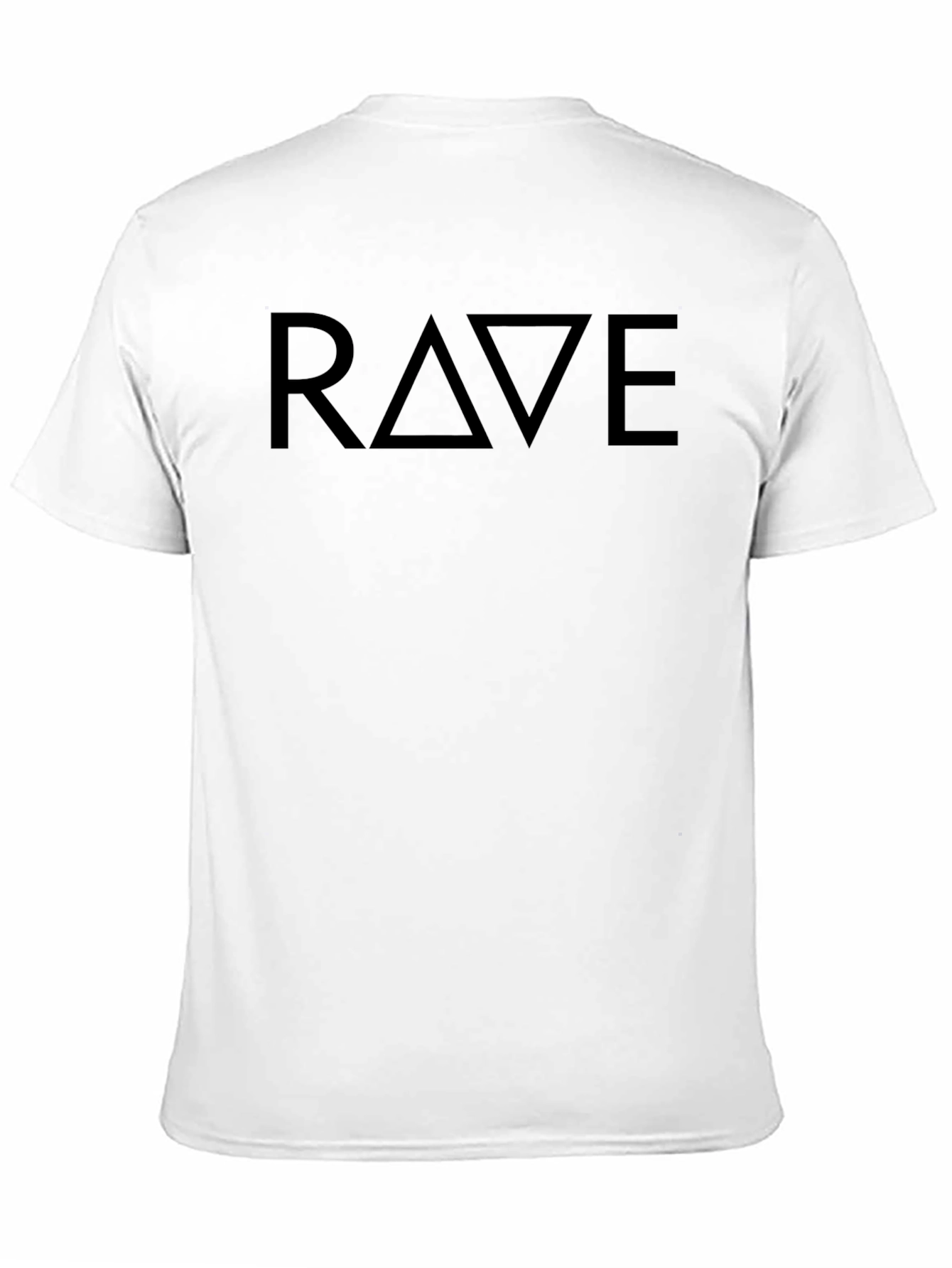 Black Rave T-Shirt - Edgy & Stylish Streetwear