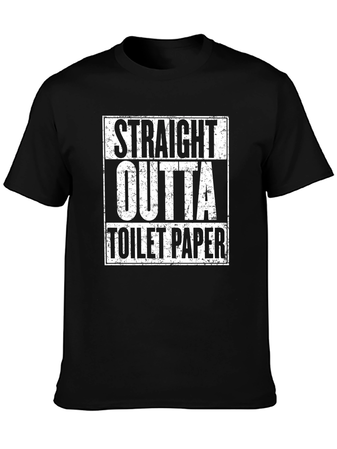 Straight Outta Toilet Paper Graphic Tee